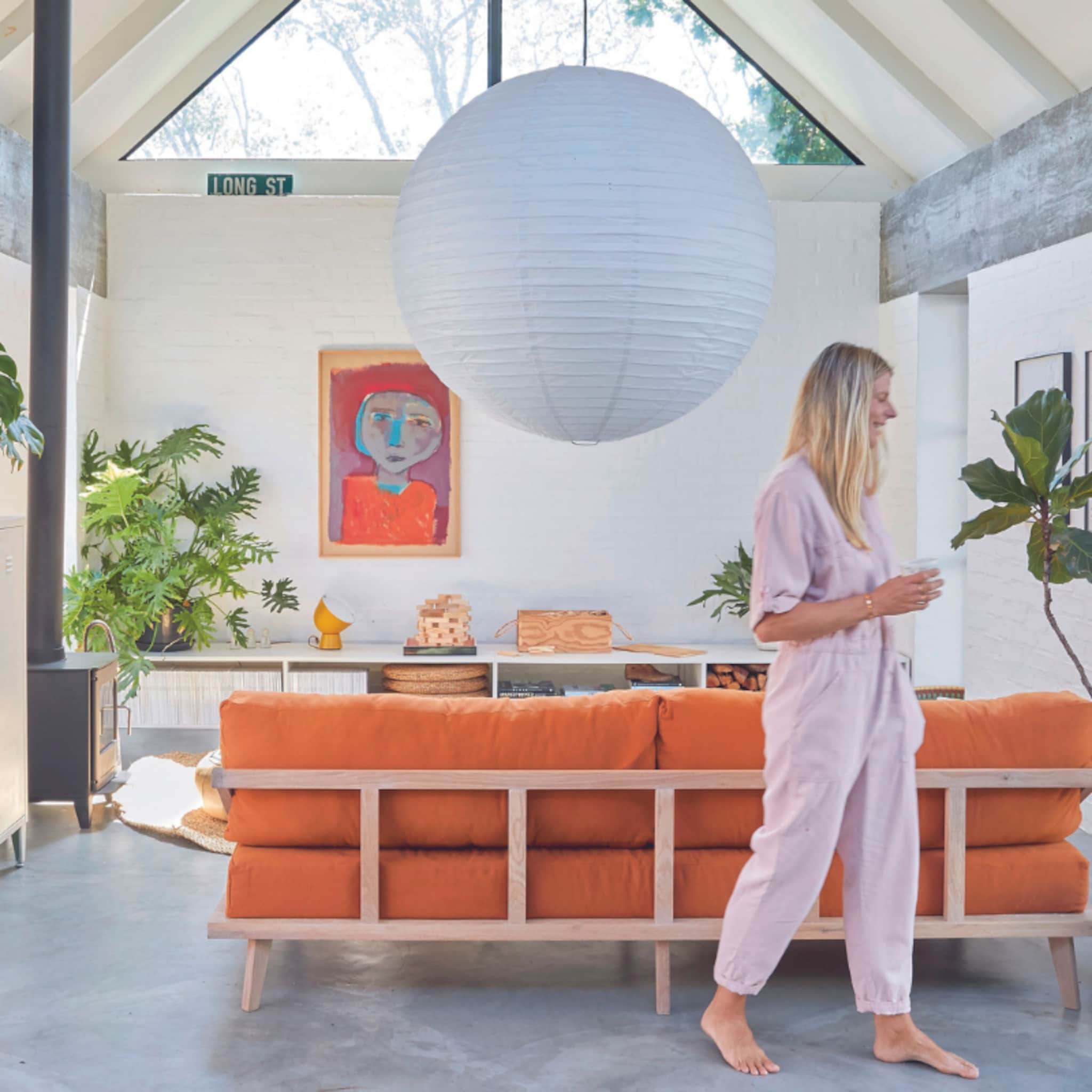 binnenkijken in een zonnig huis in kaapstad