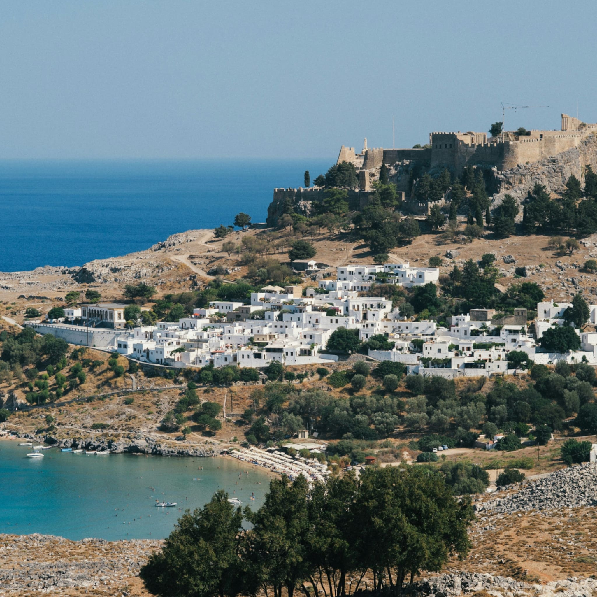 Sfeerbeeld van het eiland Rhodos