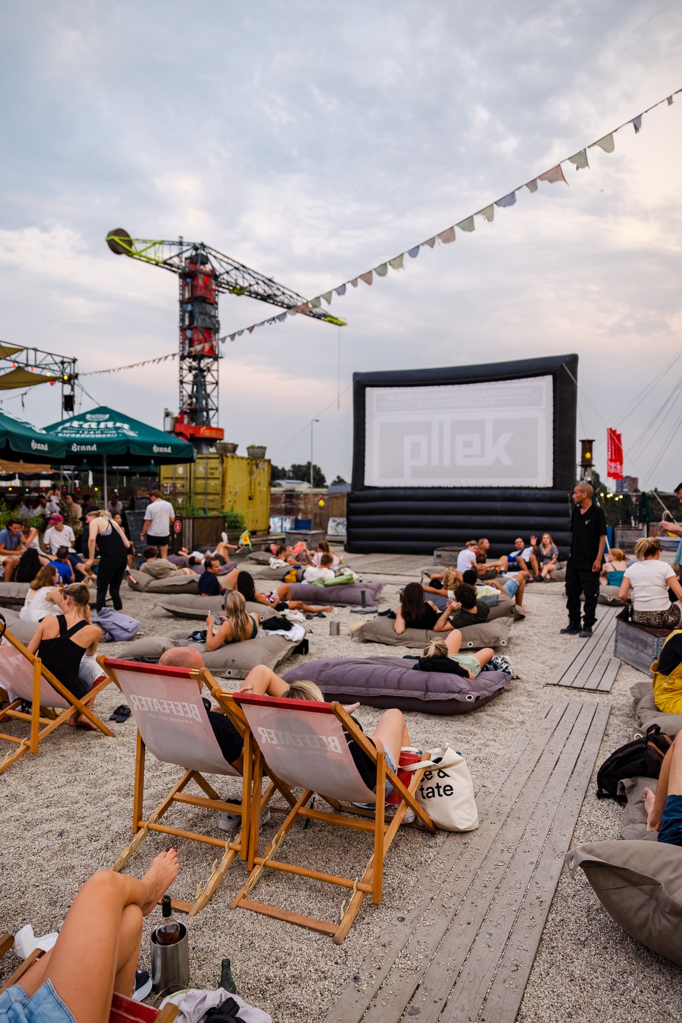 Films with a view bij Pllek Eigen beeld