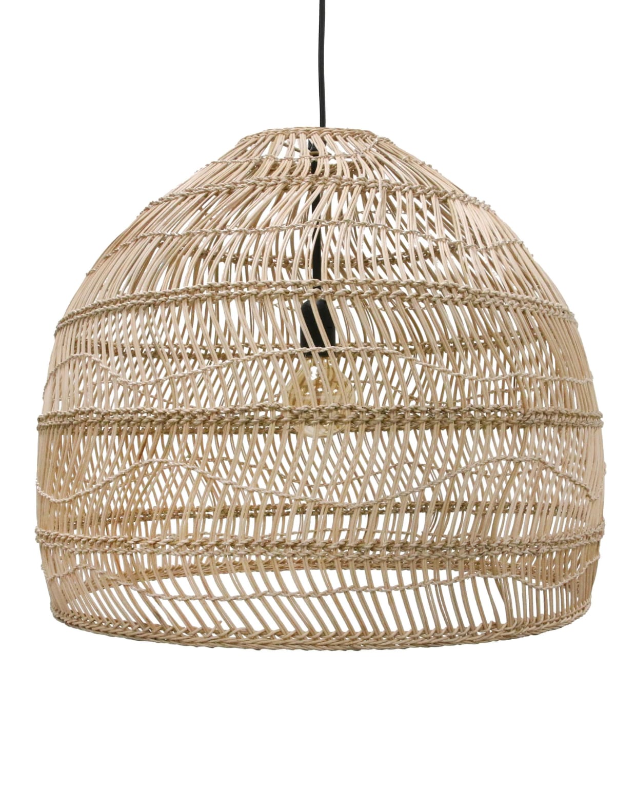 hkliving wicker rieten hanglamp m vtwonen