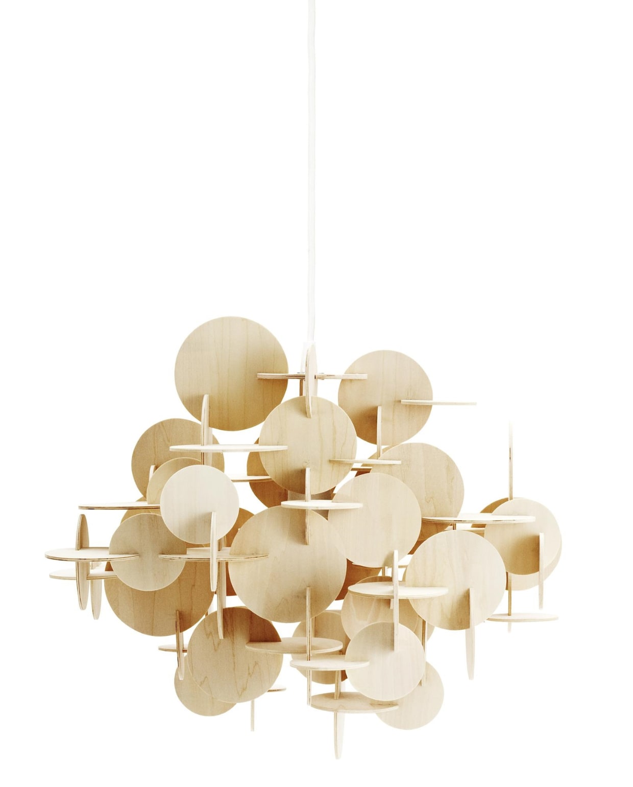 Normann Copenhagen Bau Natur Hanglamp Groot Andlight
