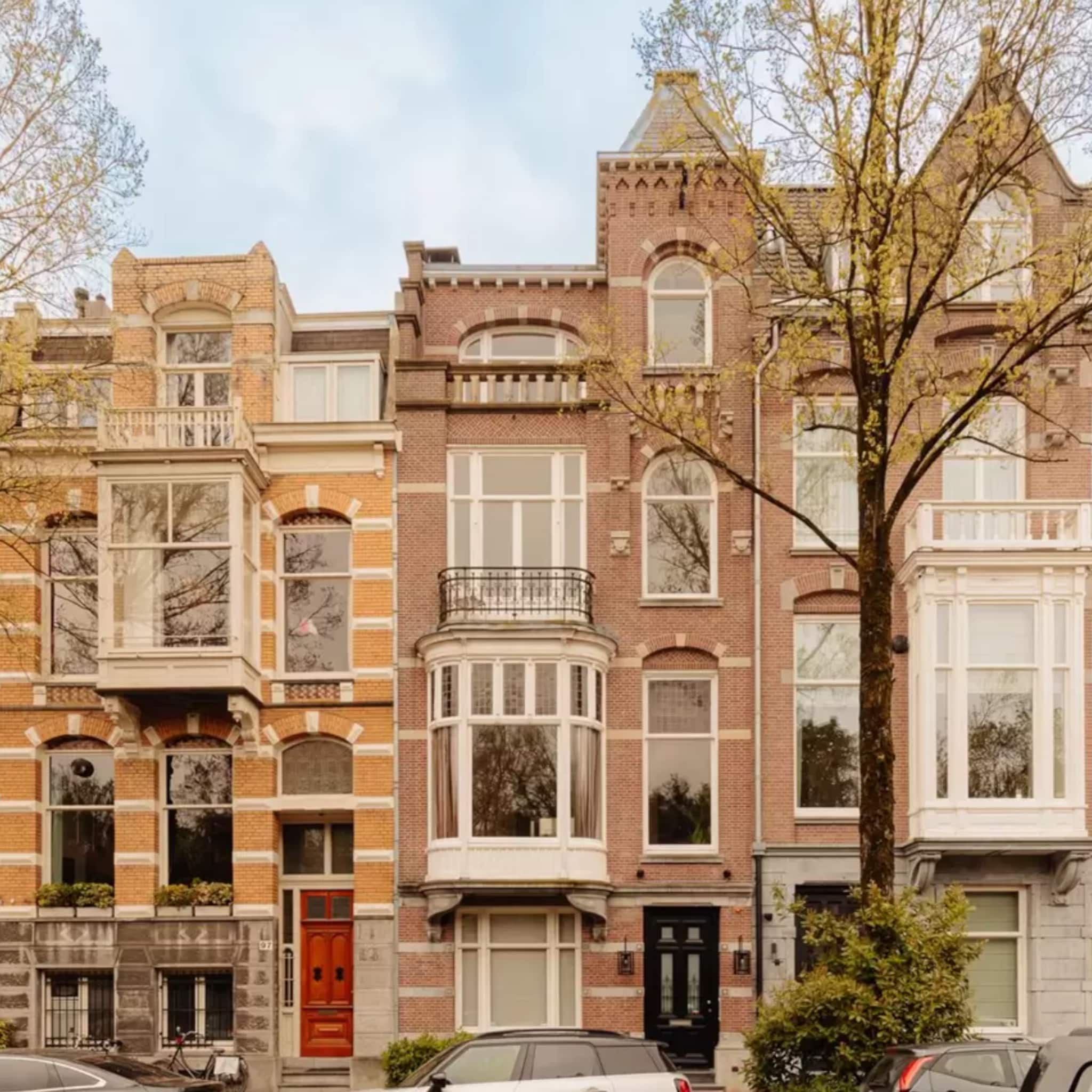 Het herenhuis van Nikkie Plessen in Amsterdam