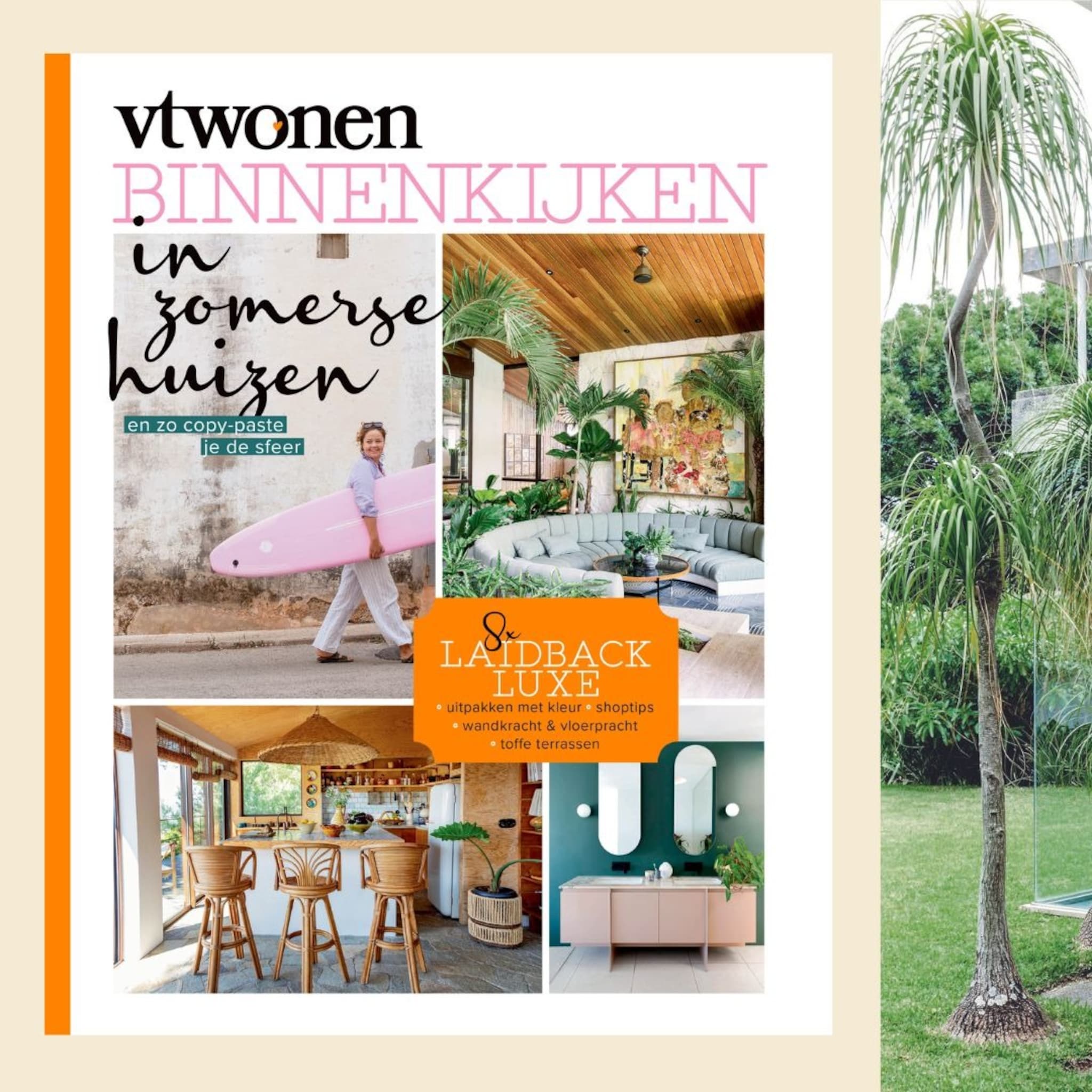 vtwonen binnenkijk special zomereditie