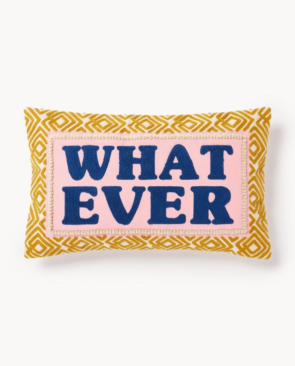 Westwing CollectionKussenhoes Whatever met geborduurde tekst€ 29,99 Westwing