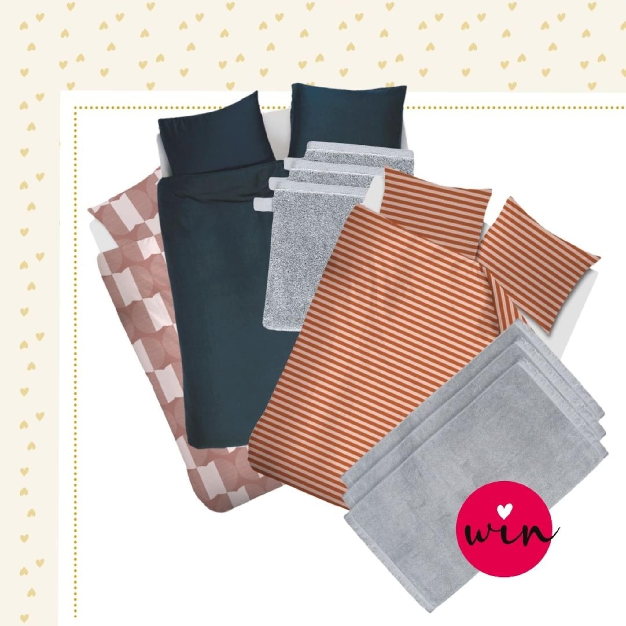 Winactie beddengoed en badtextiel