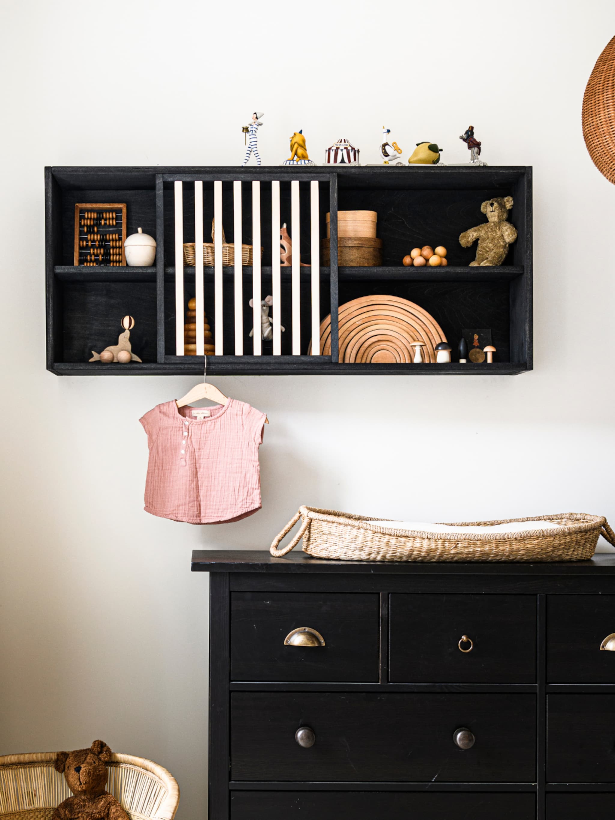zwarte babykamer inspiratie