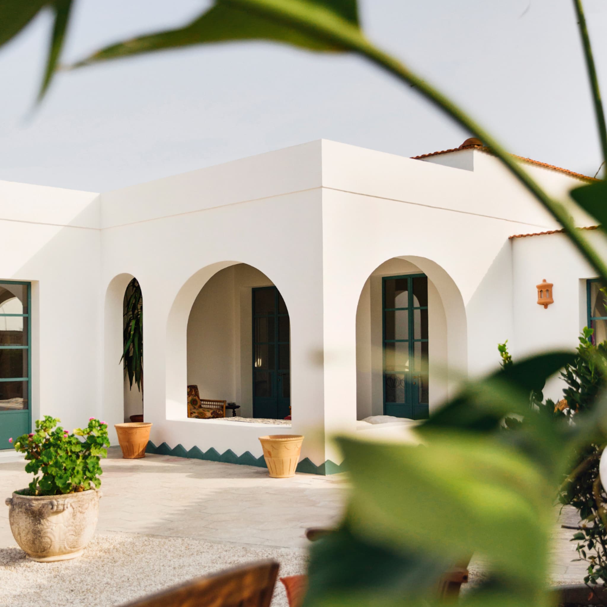 Witte villa in Puglia