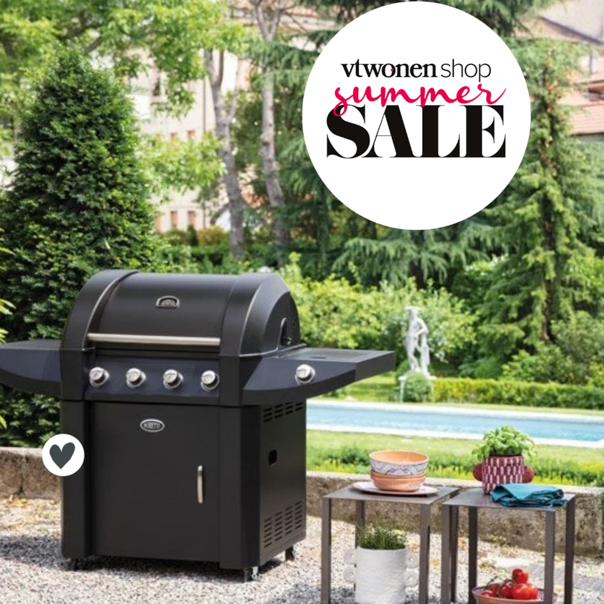 Shop in de sale: een buitenkeuken