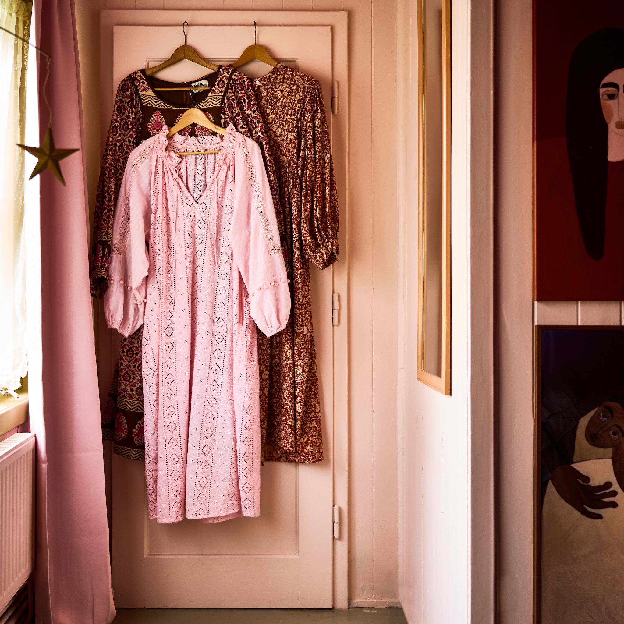 verf op muur anders dan pot