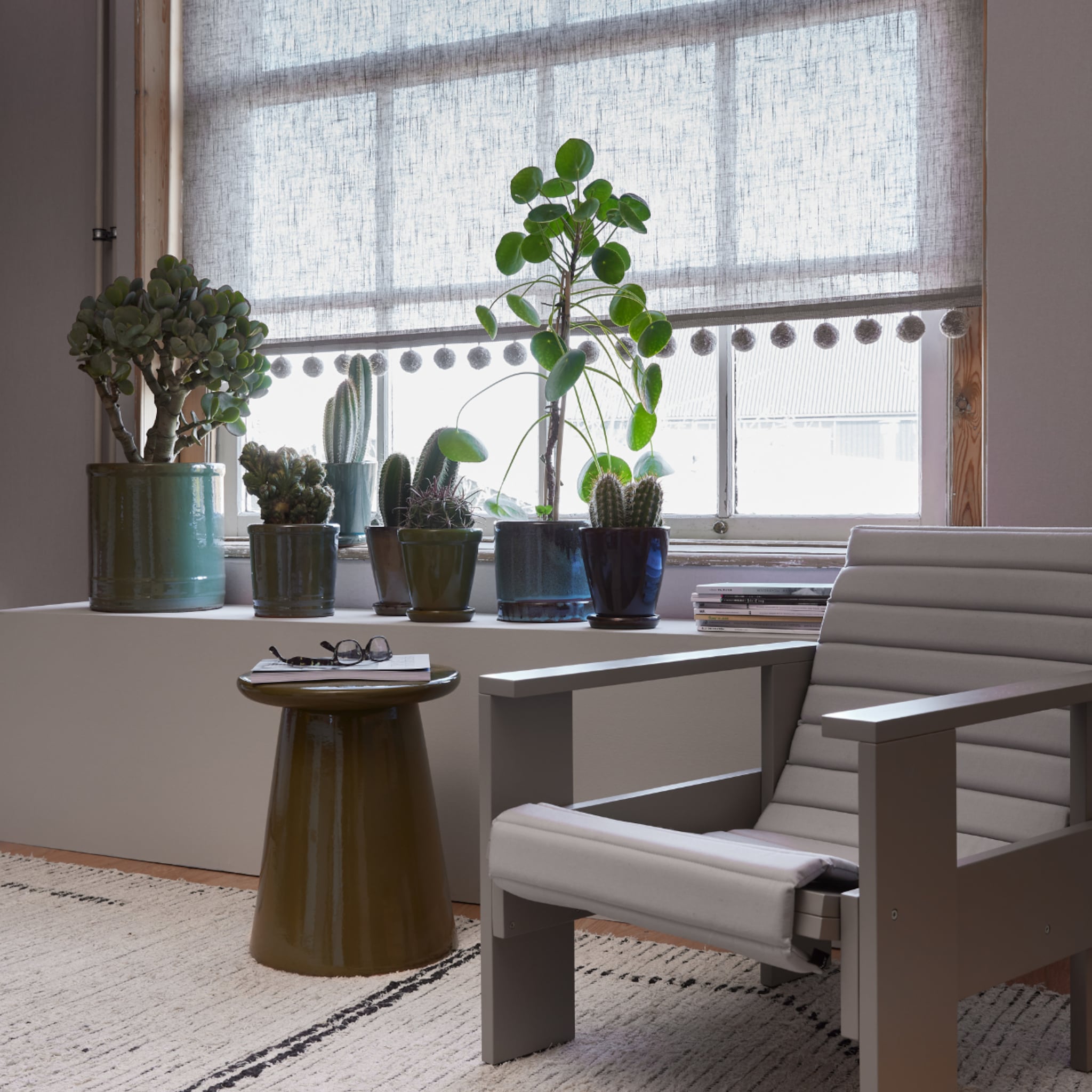 vensterbank decoratie en styling ideeen