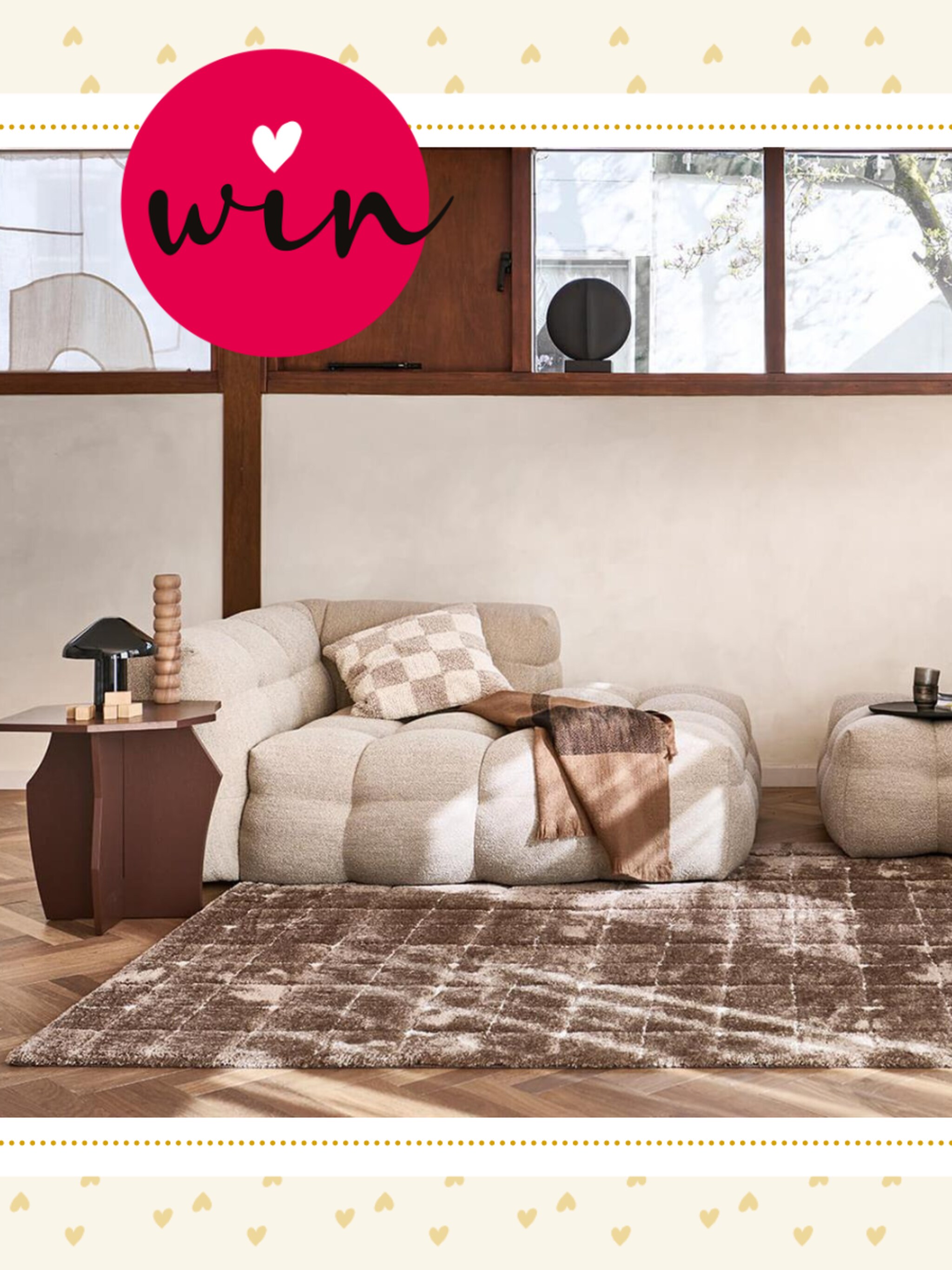 win 4x vtwonen vloerkleed