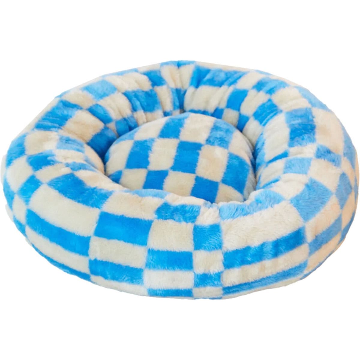 Blauw en beige dierenmatras van Doggou via bol.com Doggou