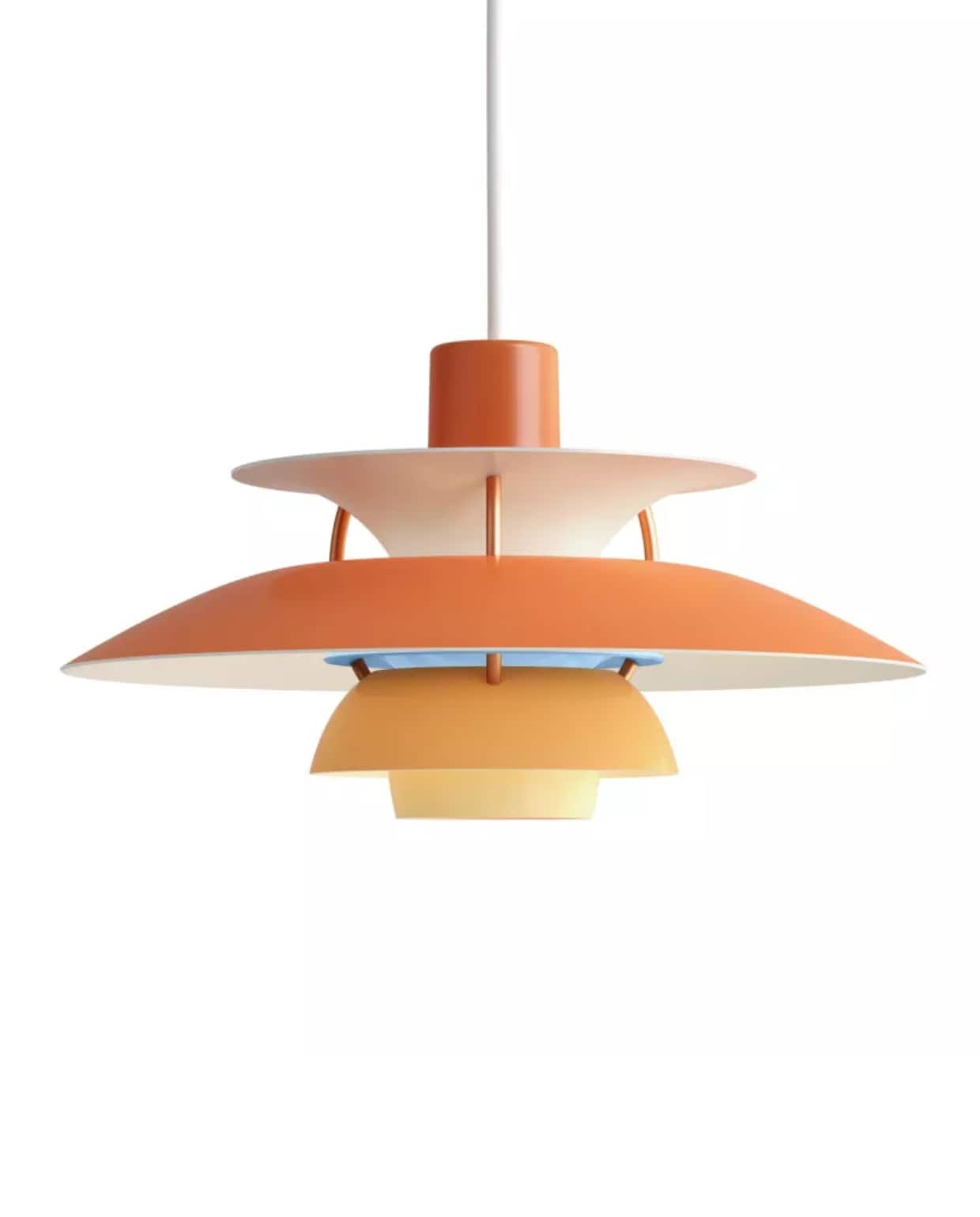 Louis Poulsen PH5 Mini hanglamp, Hues of Orange, 30 cm (Ø). Flinders