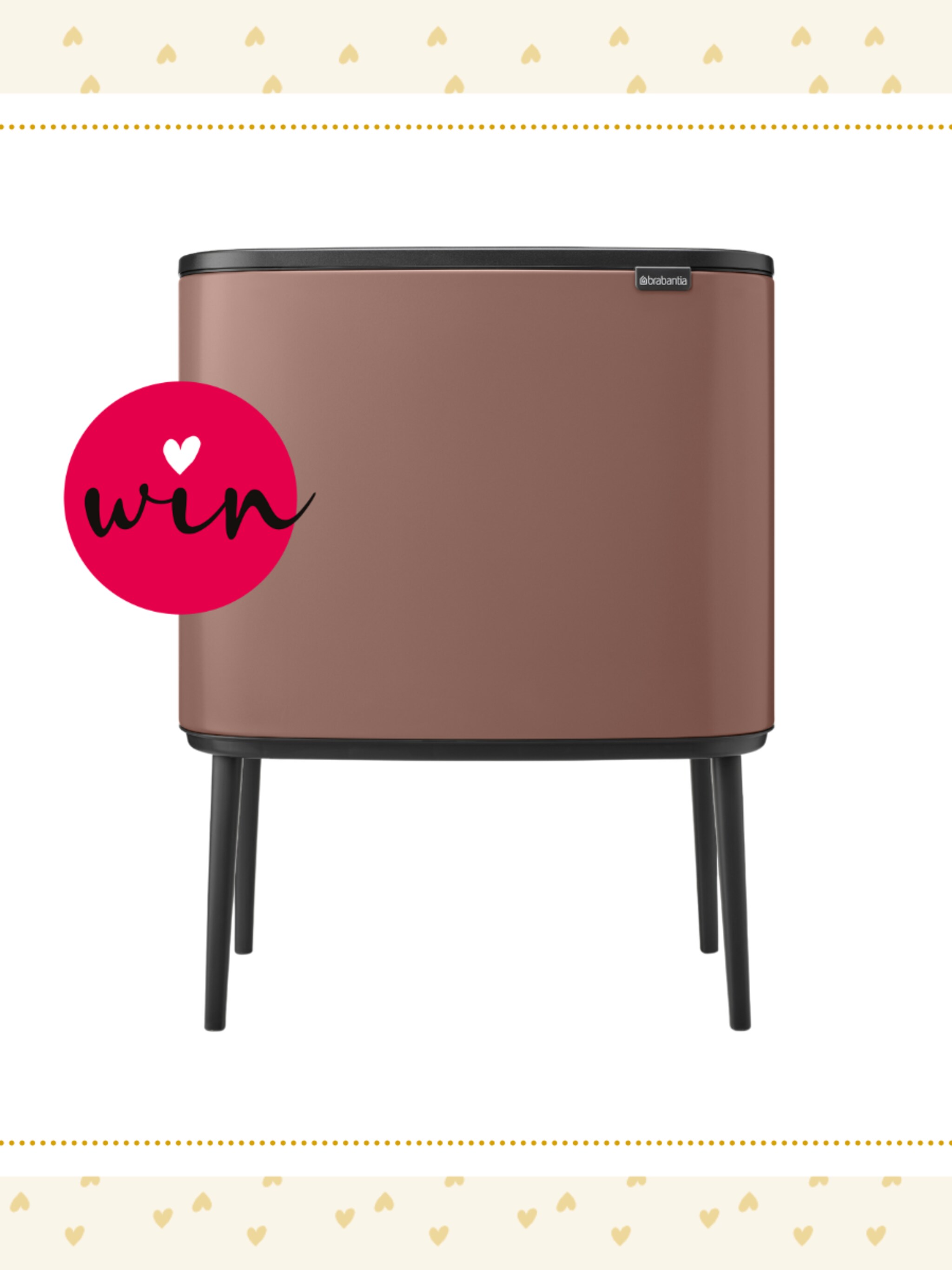 win 5x afvalemmer van brabantia