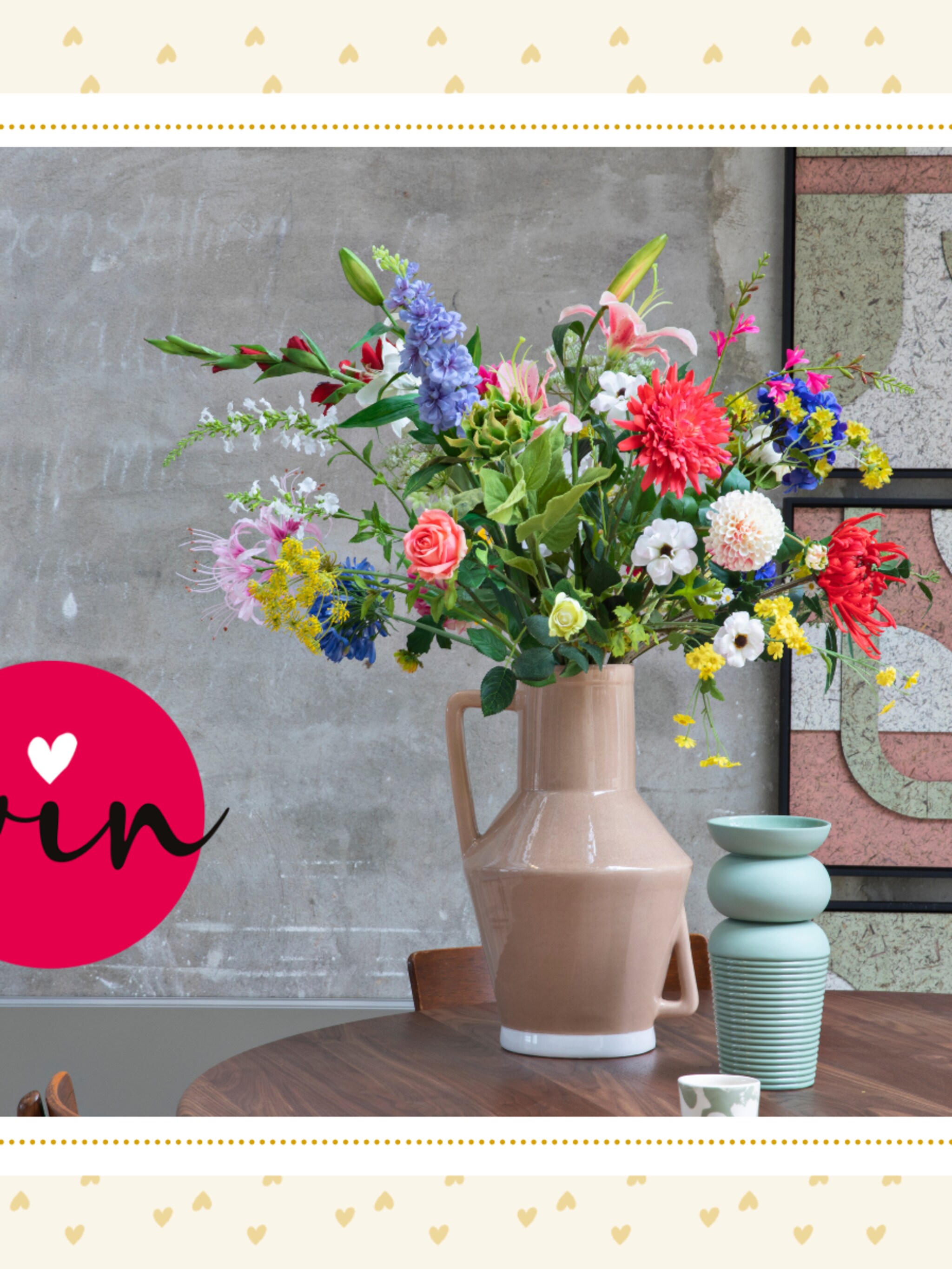 win 25x maand sierbloemen reflower