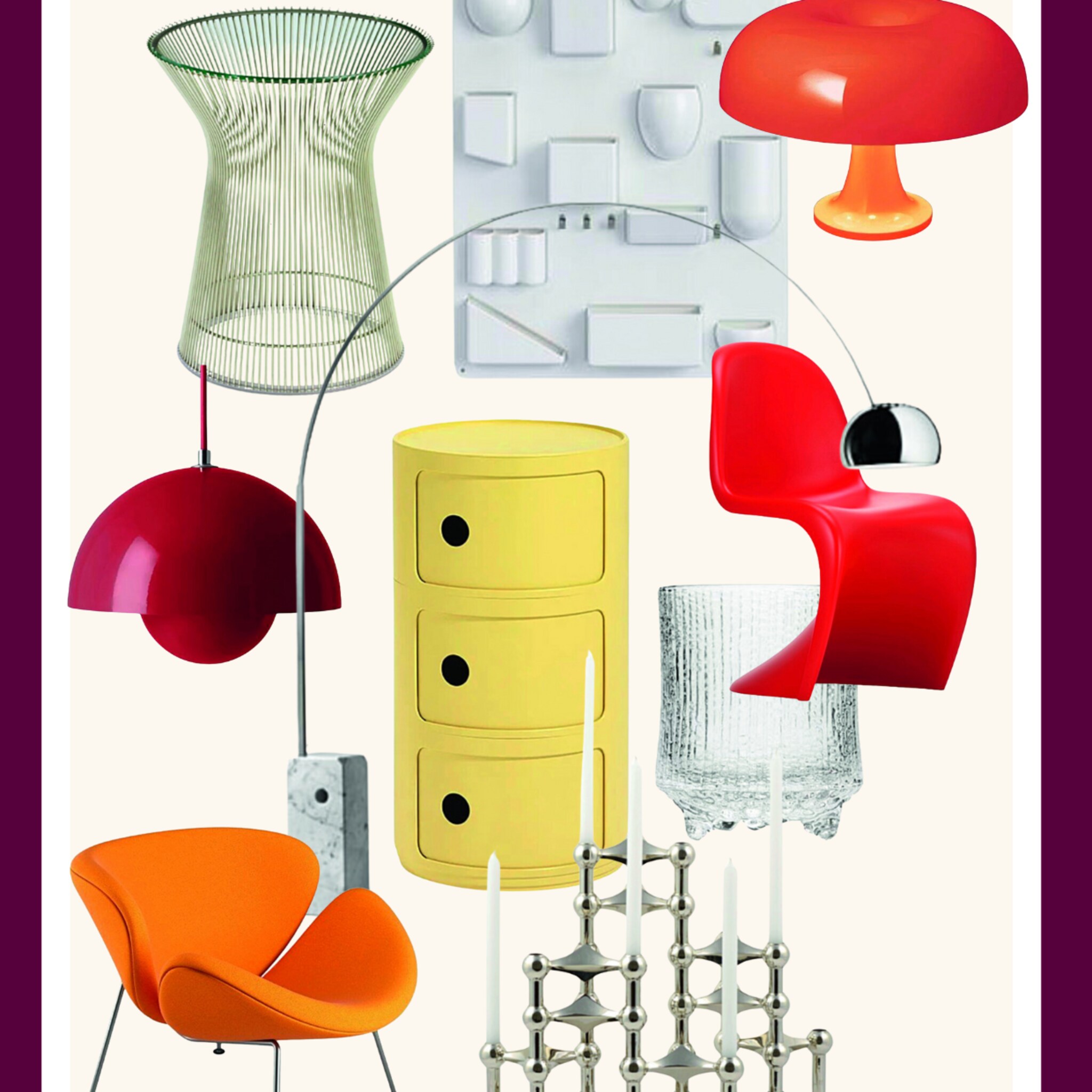 designklassiekers jaren 60 space age