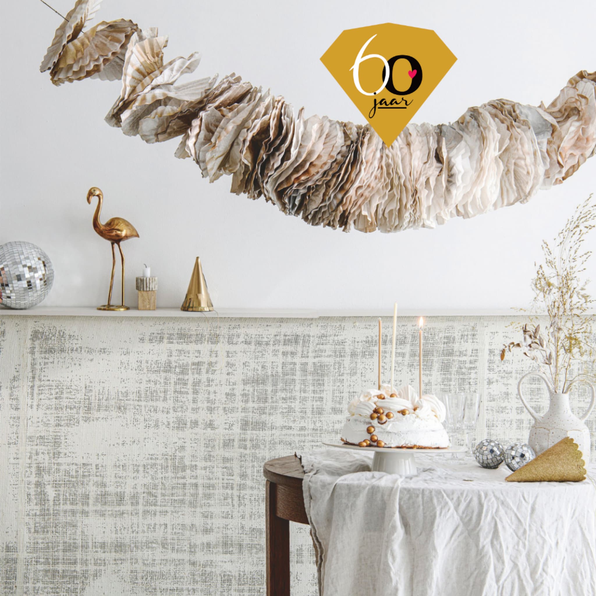 DIY feestslinger vtwonen jubileum