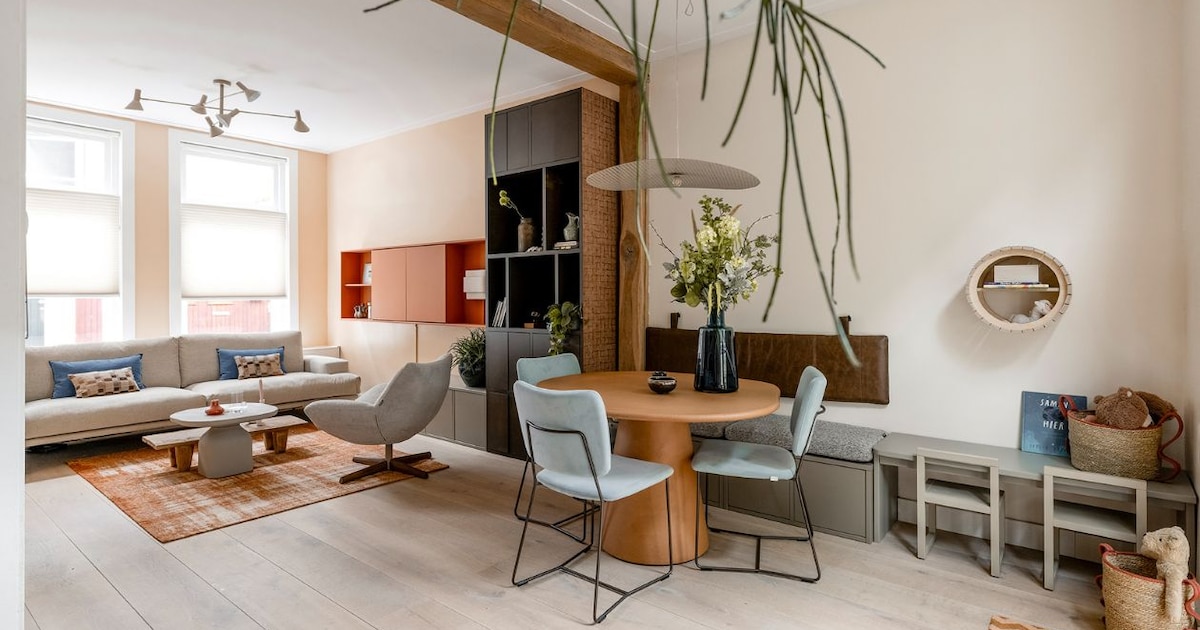 Stylist Kelly combineert blauw en oranje in Haarlem: resultaat en productinformatie