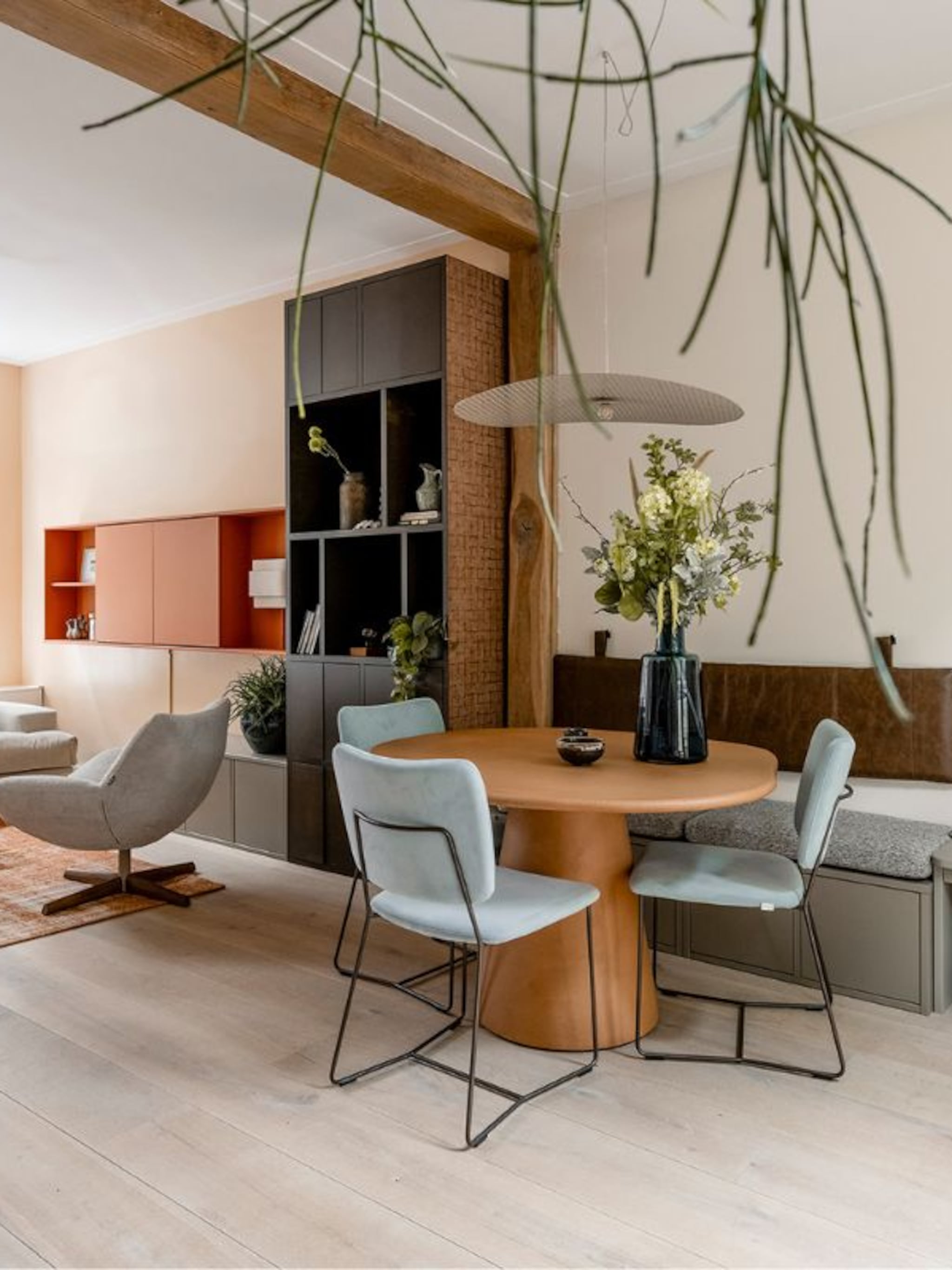 kleine woonkamer met eetgedeelte inrichten