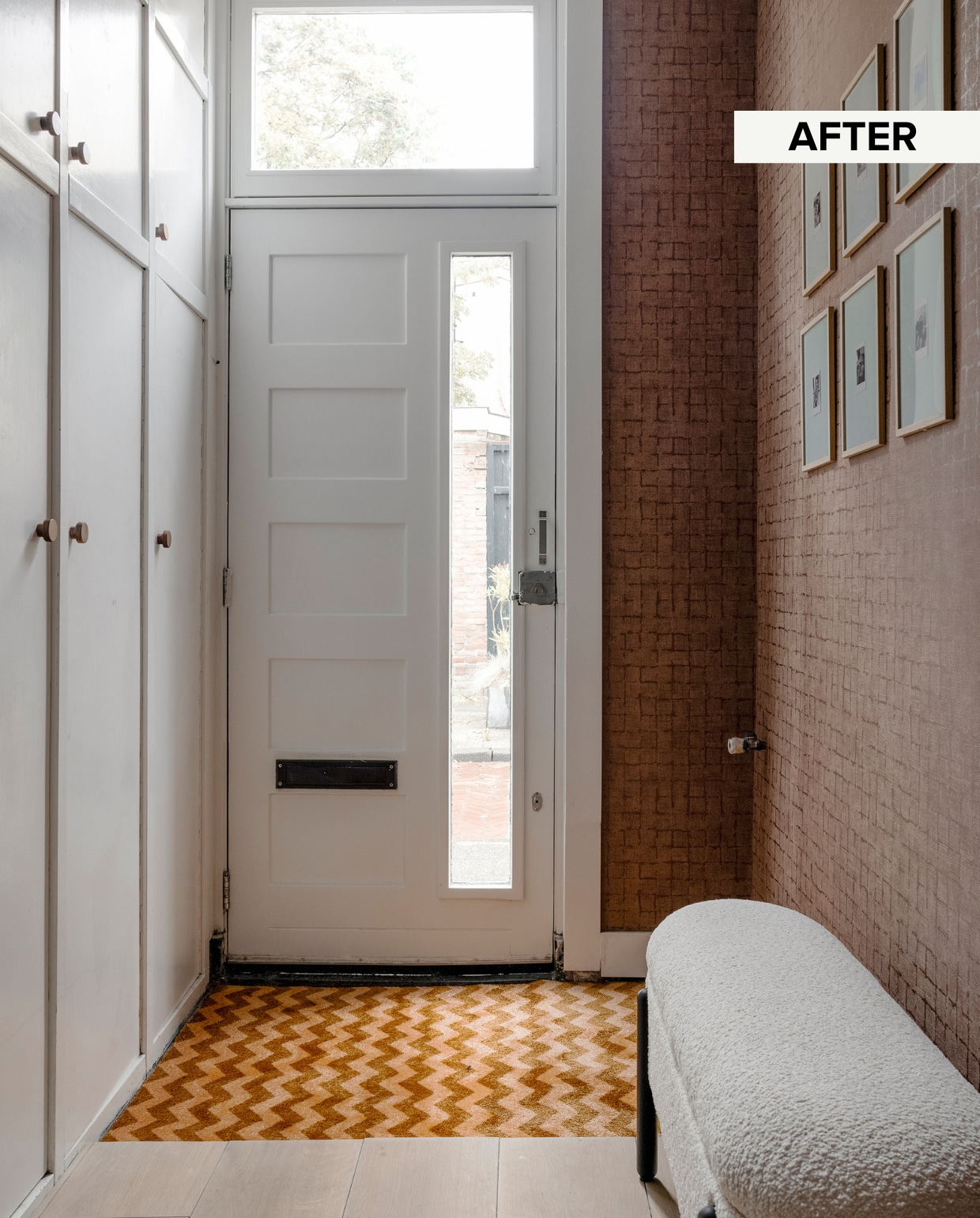 Weer verliefd op je huis aflevering 2 seizoen 21 2024, Kelly in Haarlem, hal Weer verliefd op je huis aflevering 2 seizoen 21 2024 | styling Kelly van Gendt | fotografie Sonja Velda