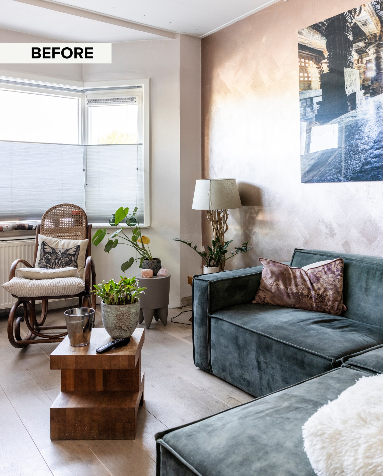 Weer verliefd op je huis aflevering 3 seizoen 21 2024, Marianne in Scheveningen, zitkamer Weer verliefd op je huis aflevering 3 seizoen 21 2024 | styling Marianne Luning | fotografie Margriet Hoekstra