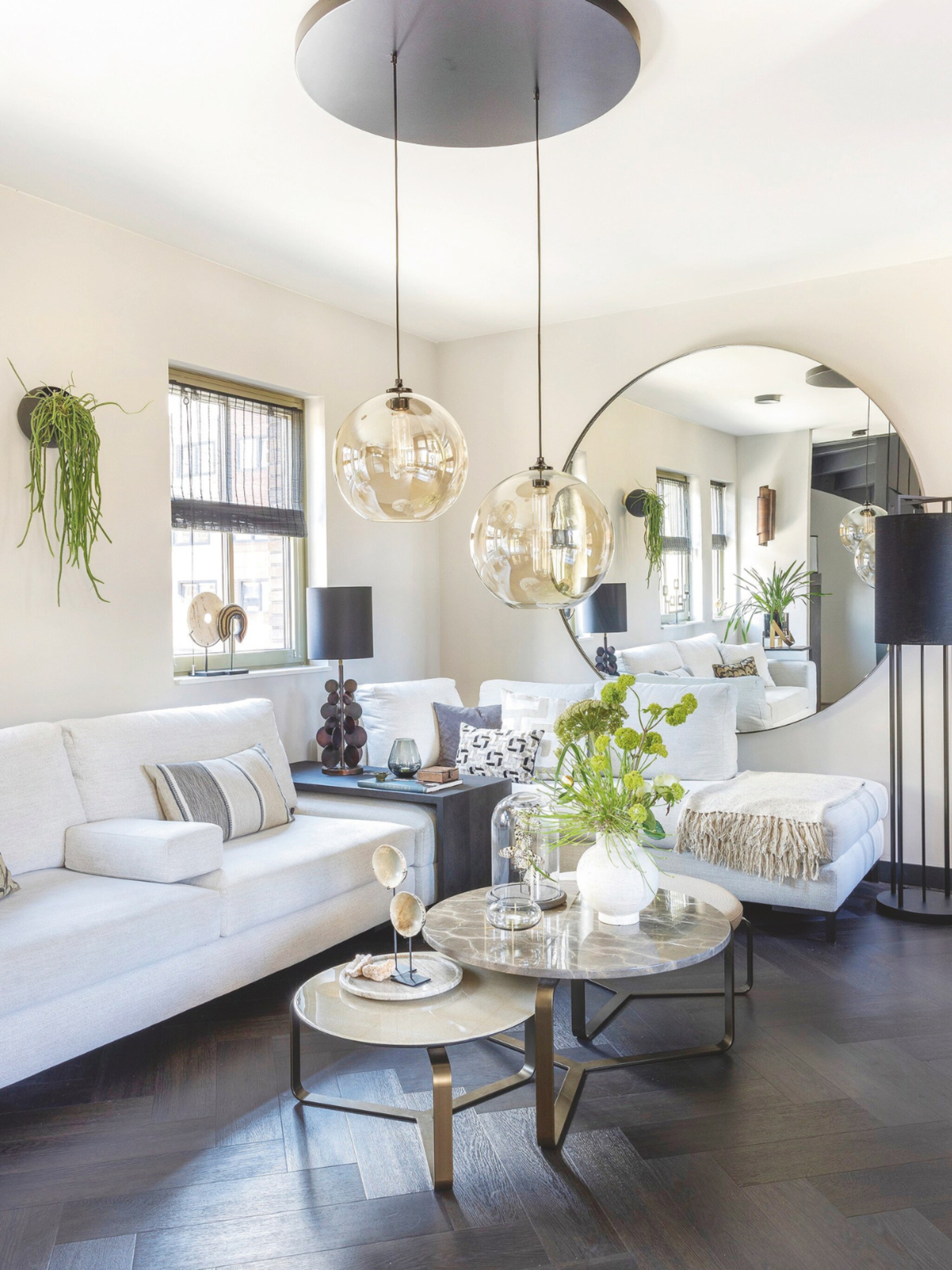 binnenkijken in een modern chic appartement
