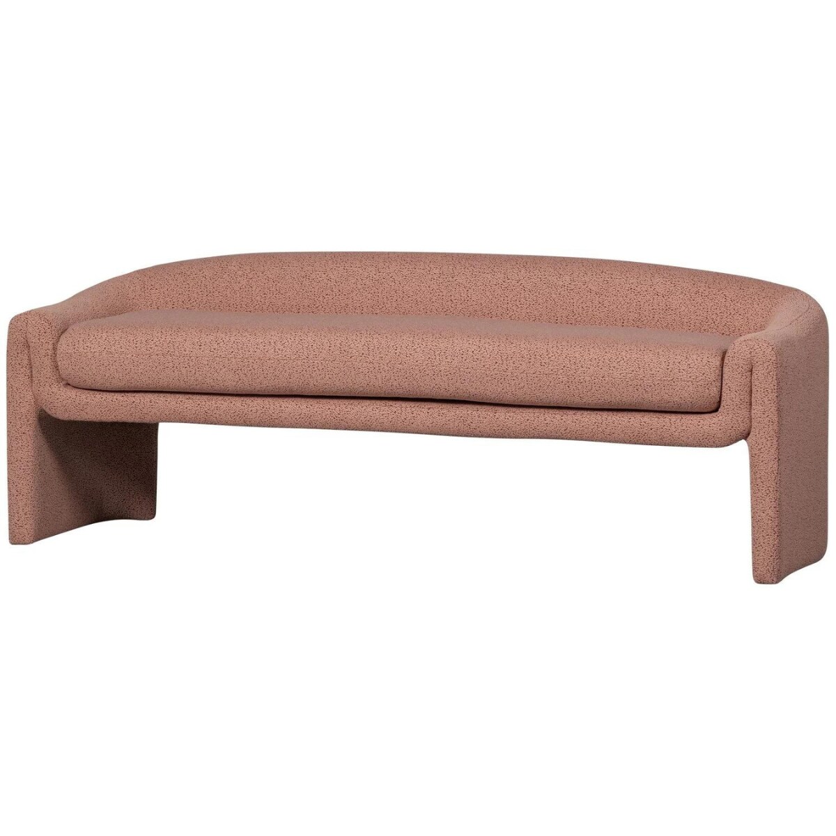 BePureHome Zone Bankje - Polyester - Rose Dust BePureHome