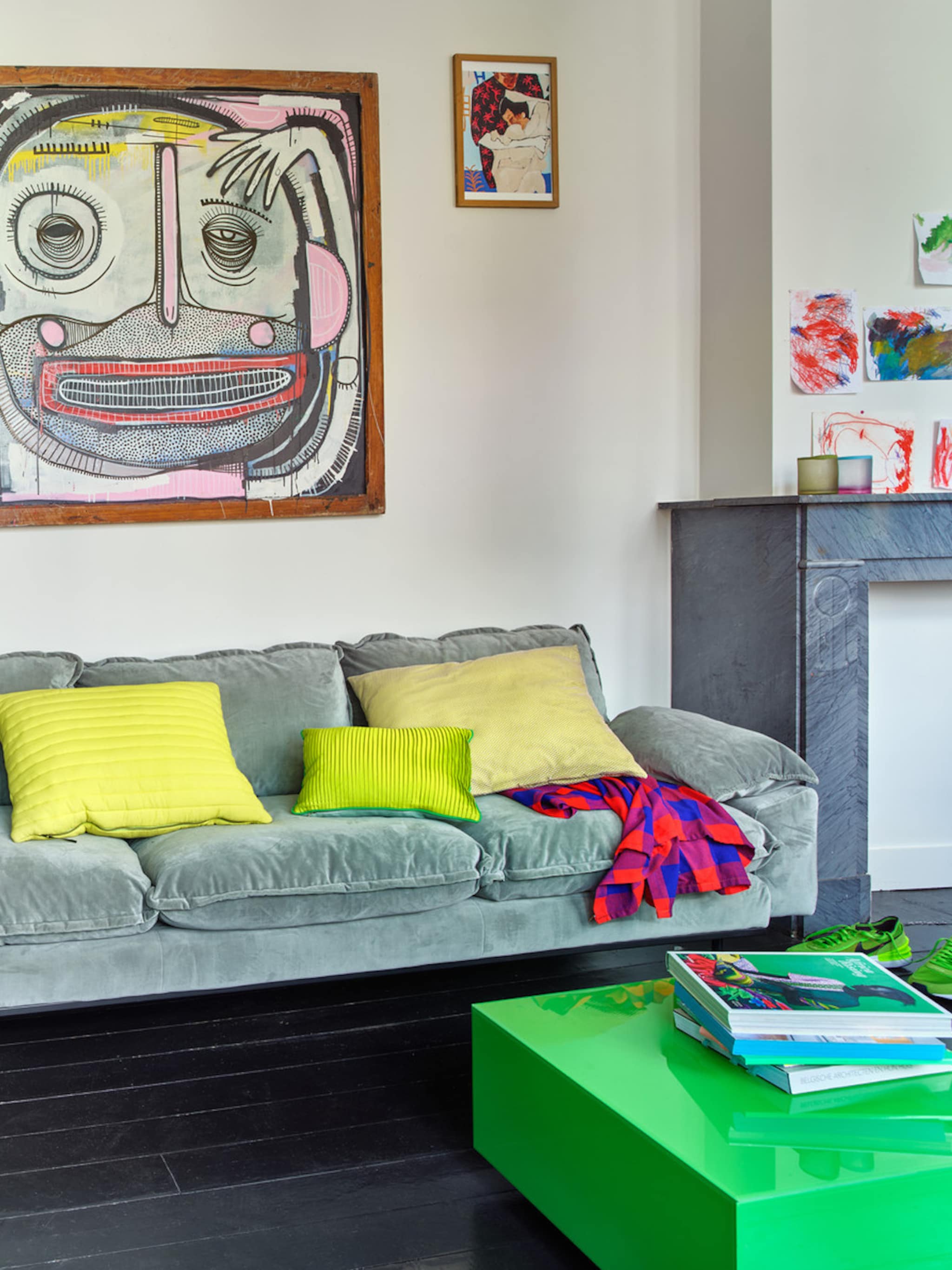 interieuritems shoppen in trendkleur brat green