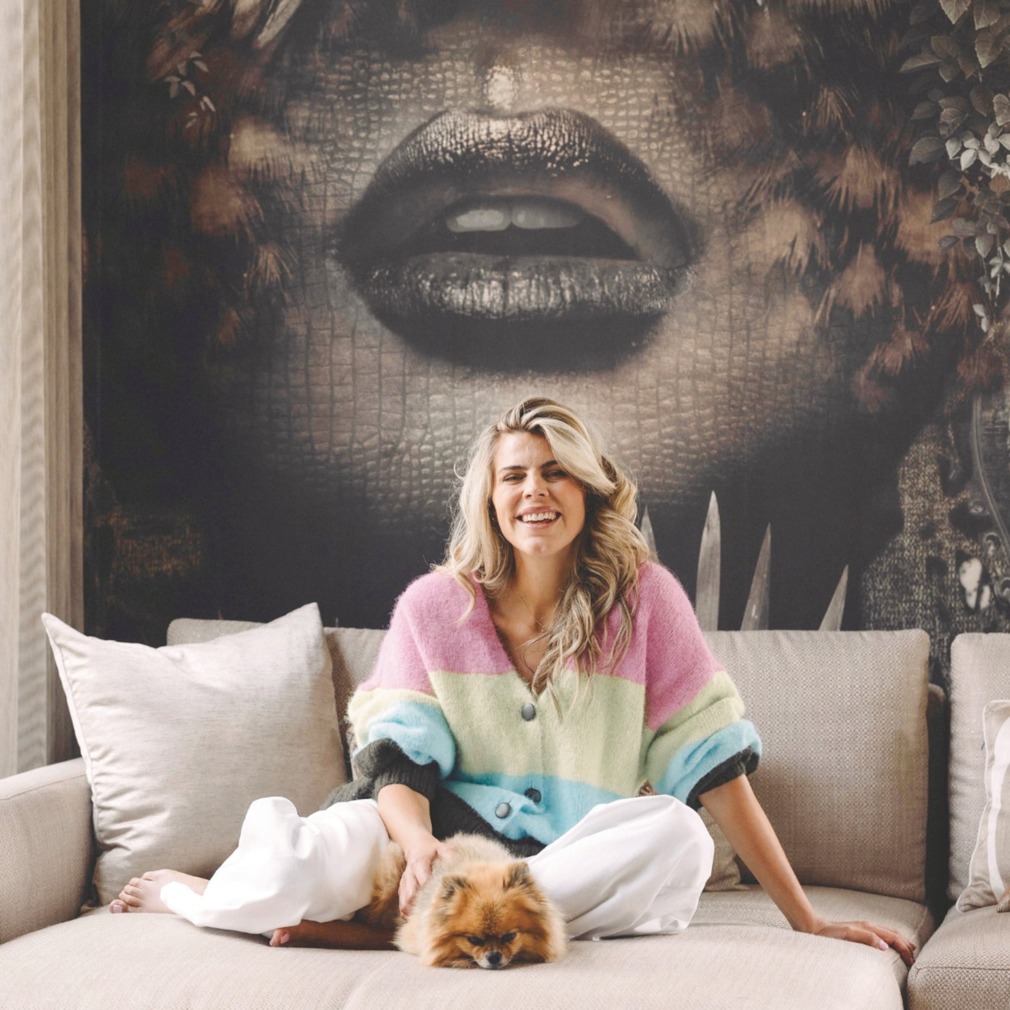 Kijk binnen in de woning van Kim Kötter