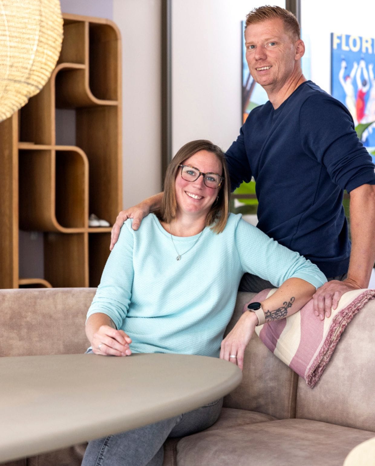 Weer verliefd op je huis aflevering 5 seizoen 21 2024, Fietje in Almere, bewoners Weer verliefd op je huis aflevering 5 seizoen 21 2024 | styling Fietje Bruijn | fotografie Margriet Hoekstra