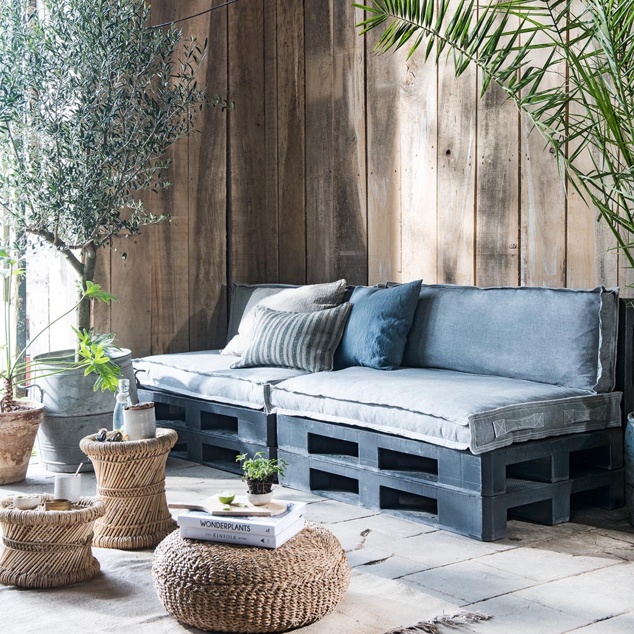 Doe-het-zelf palletbank