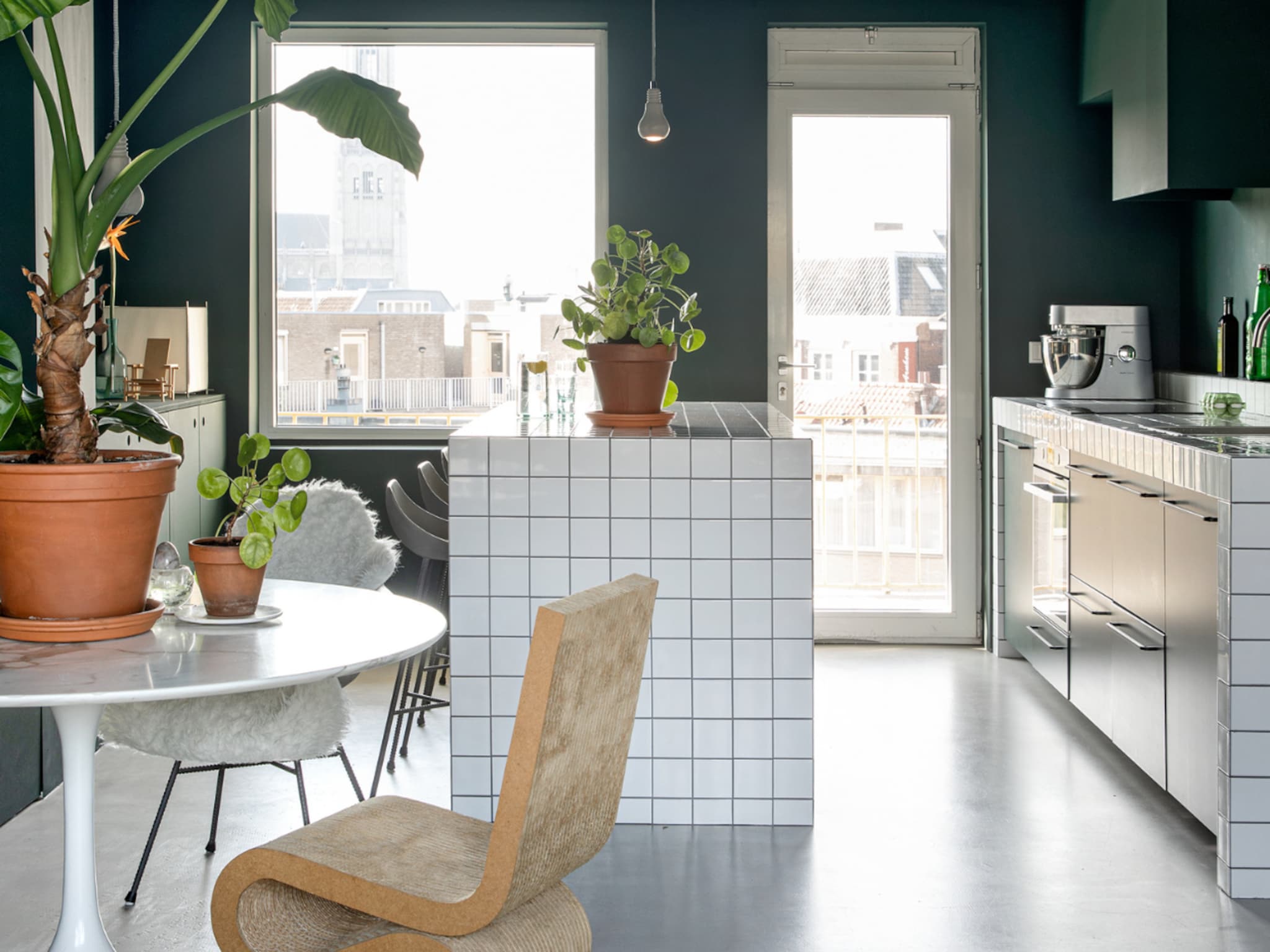 binnenkijken groen appartement arnhem