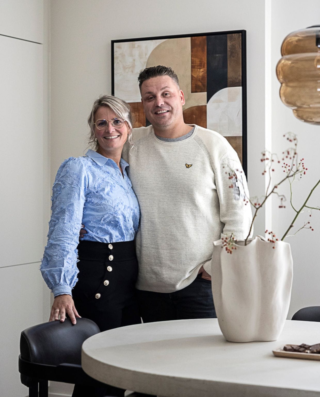 Weer verliefd op je huis aflevering 6 seizoen 21 | styling Eva van de Ven, bewoners Weer verliefd op je huis aflevering 6 seizoen 21 | styling Eva van de Ven | fotografie Margriet Hoekstra