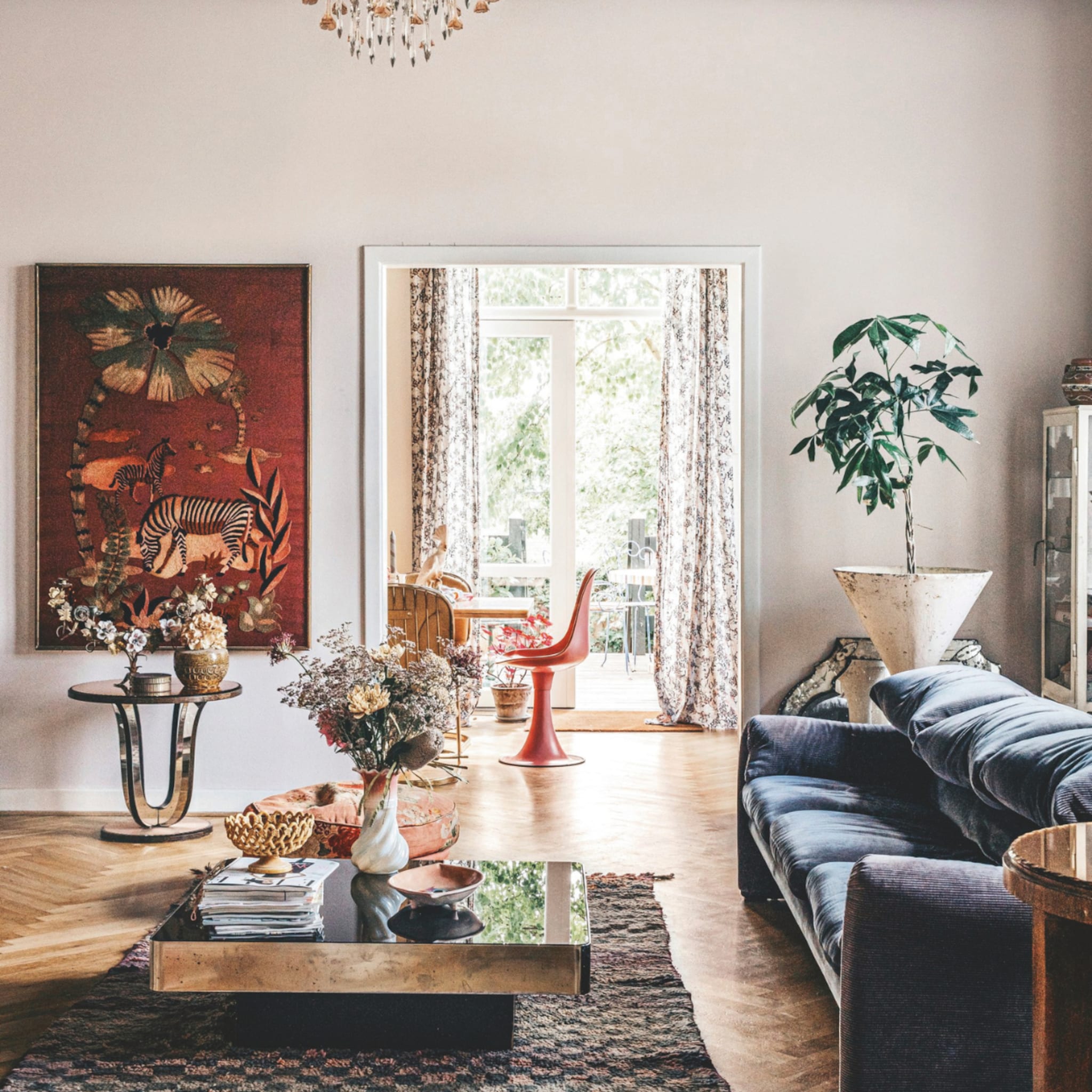 binnenkijken in bohemian vintage woning