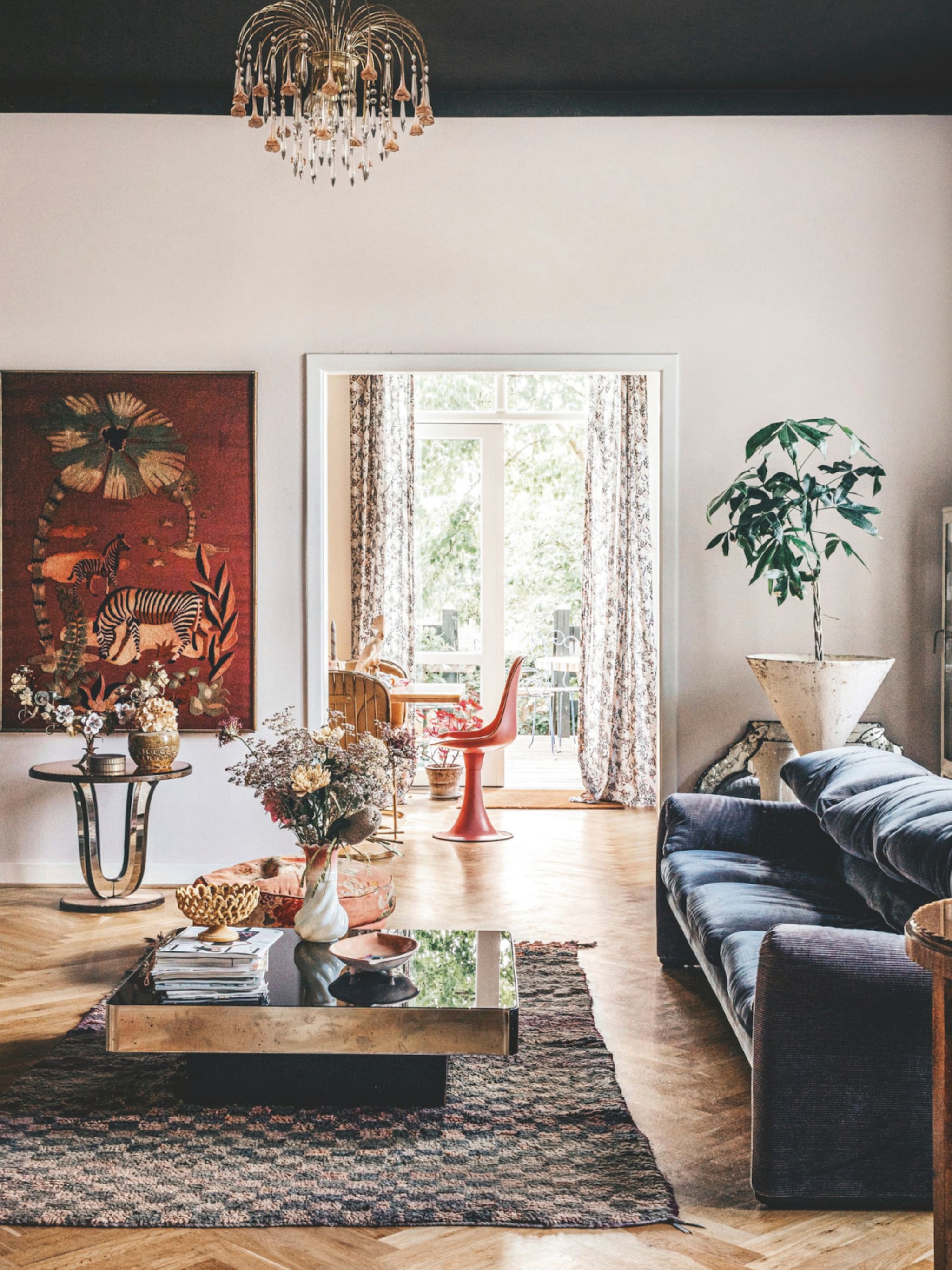 binnenkijken in bohemian vintage woning