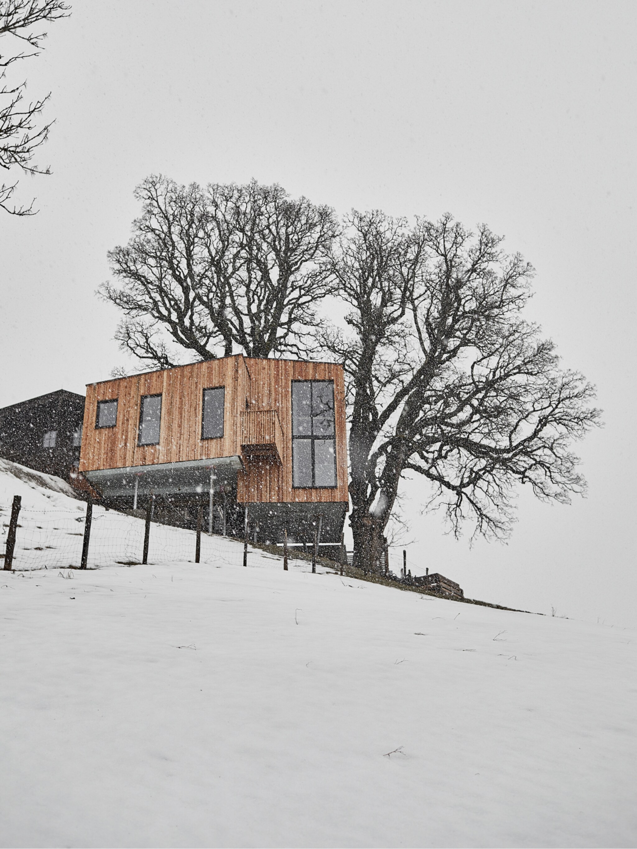 binnenkijken in duurzame boomhut bij tirol