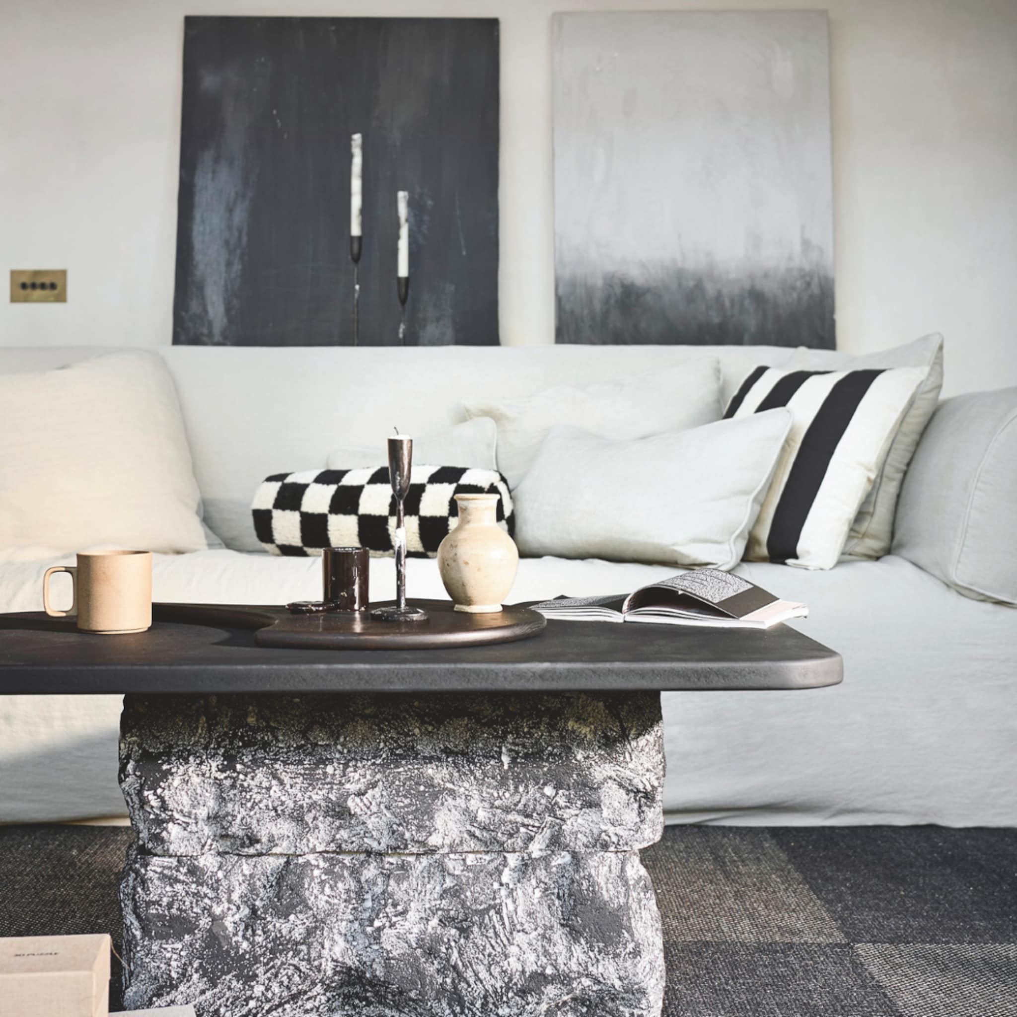 DIY salontafel in de brutalisme stijl