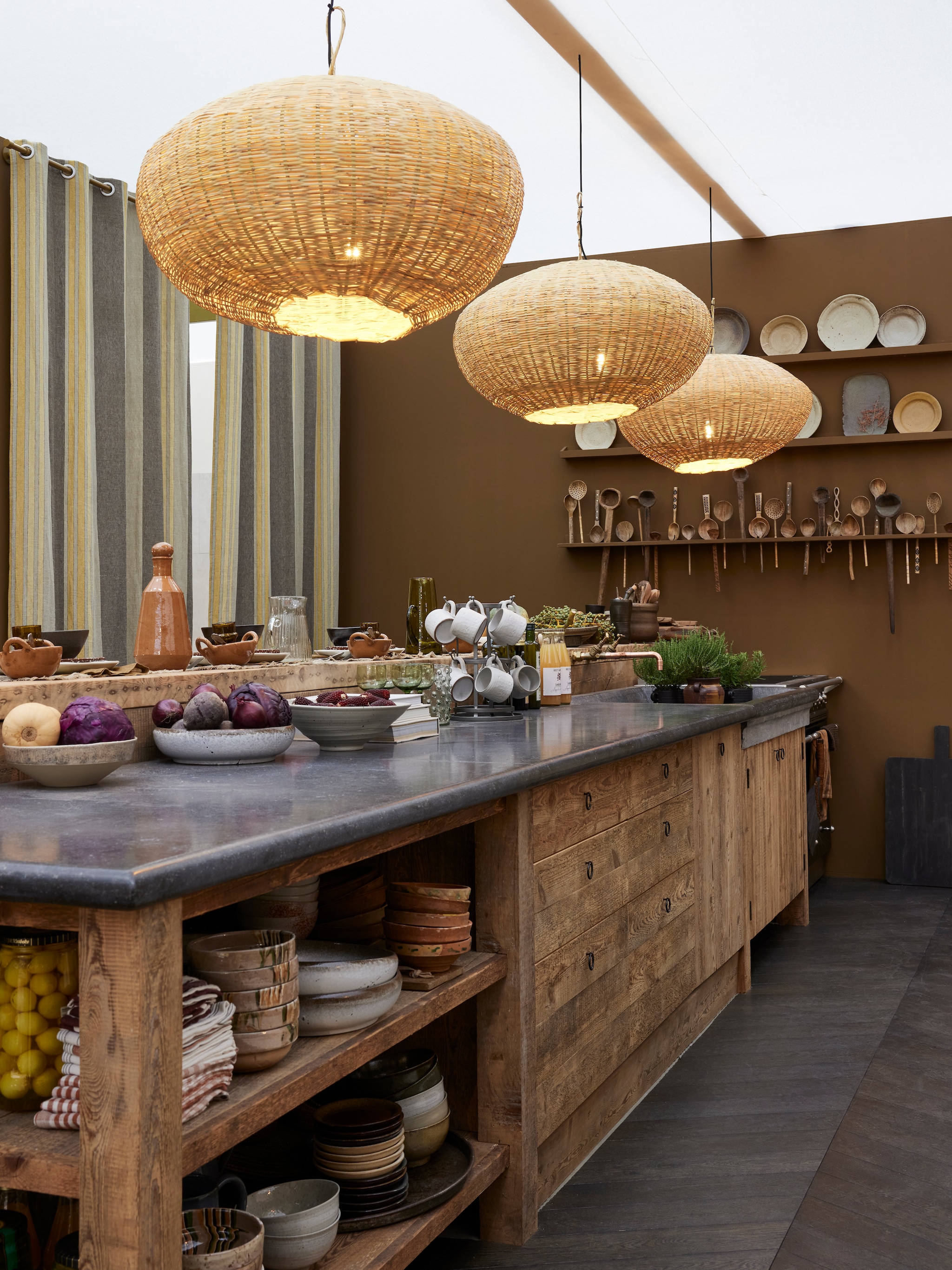 kleuren voor een landelijke keuken