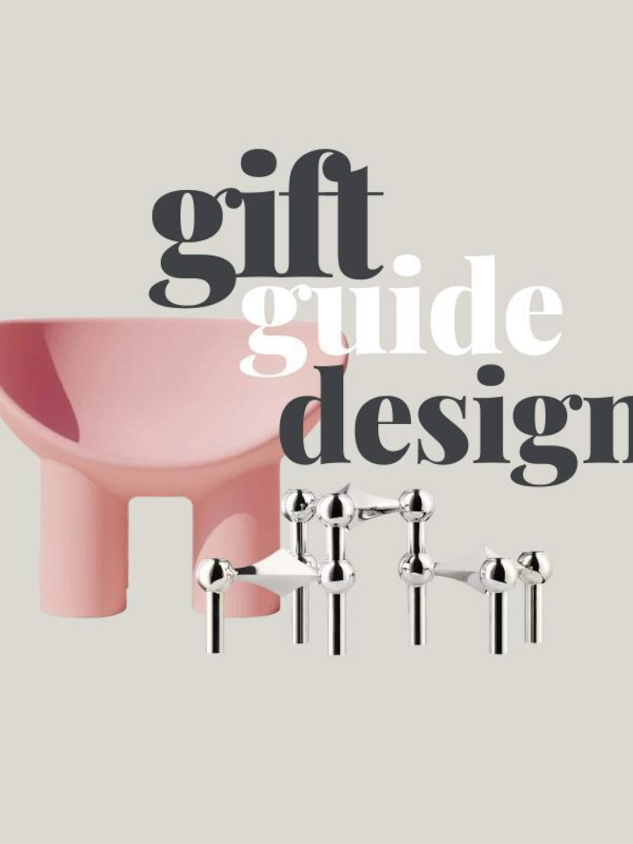 gift guide design cadeaus