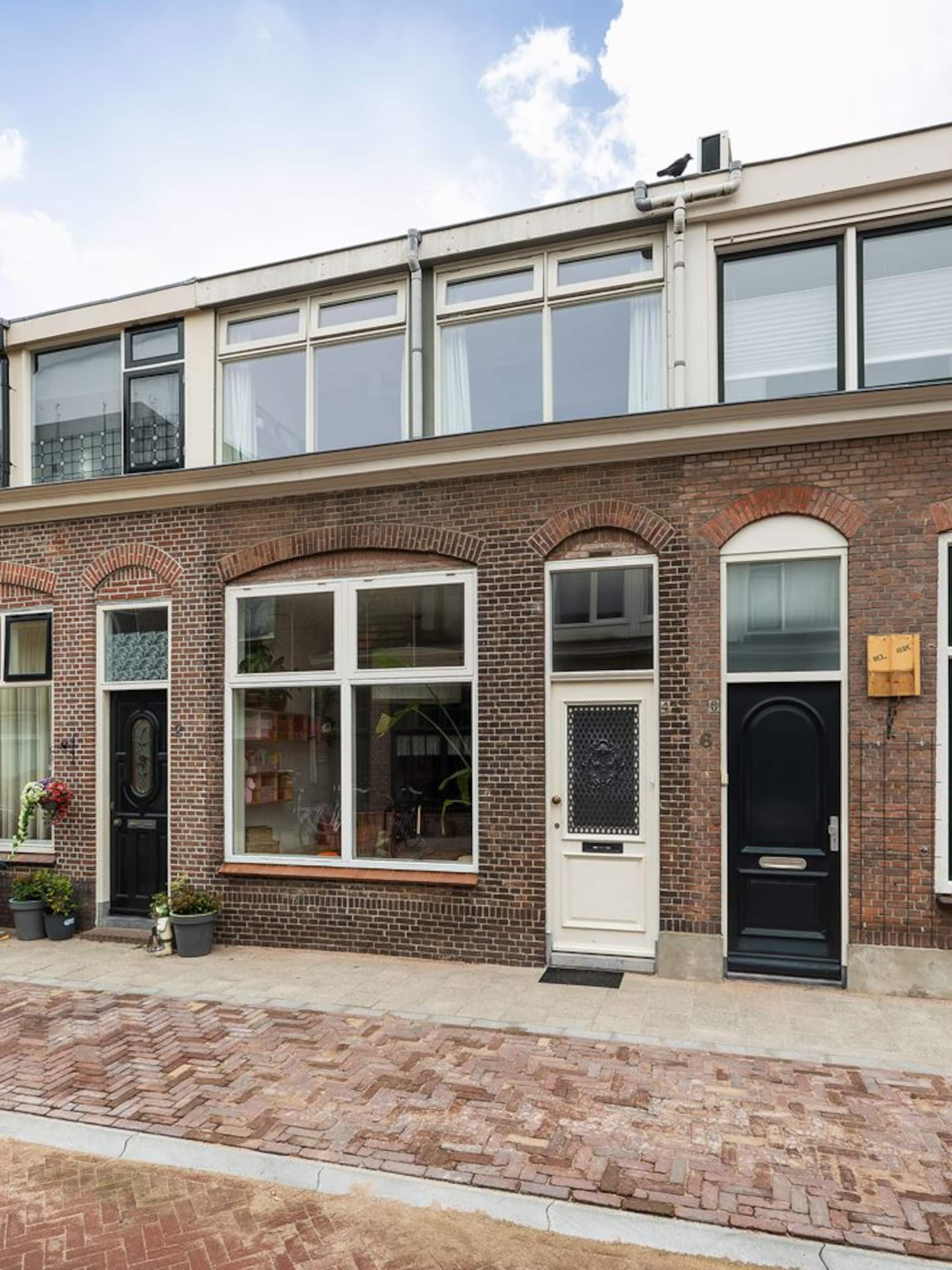 vintage woonideeen in leidse tussenwoning