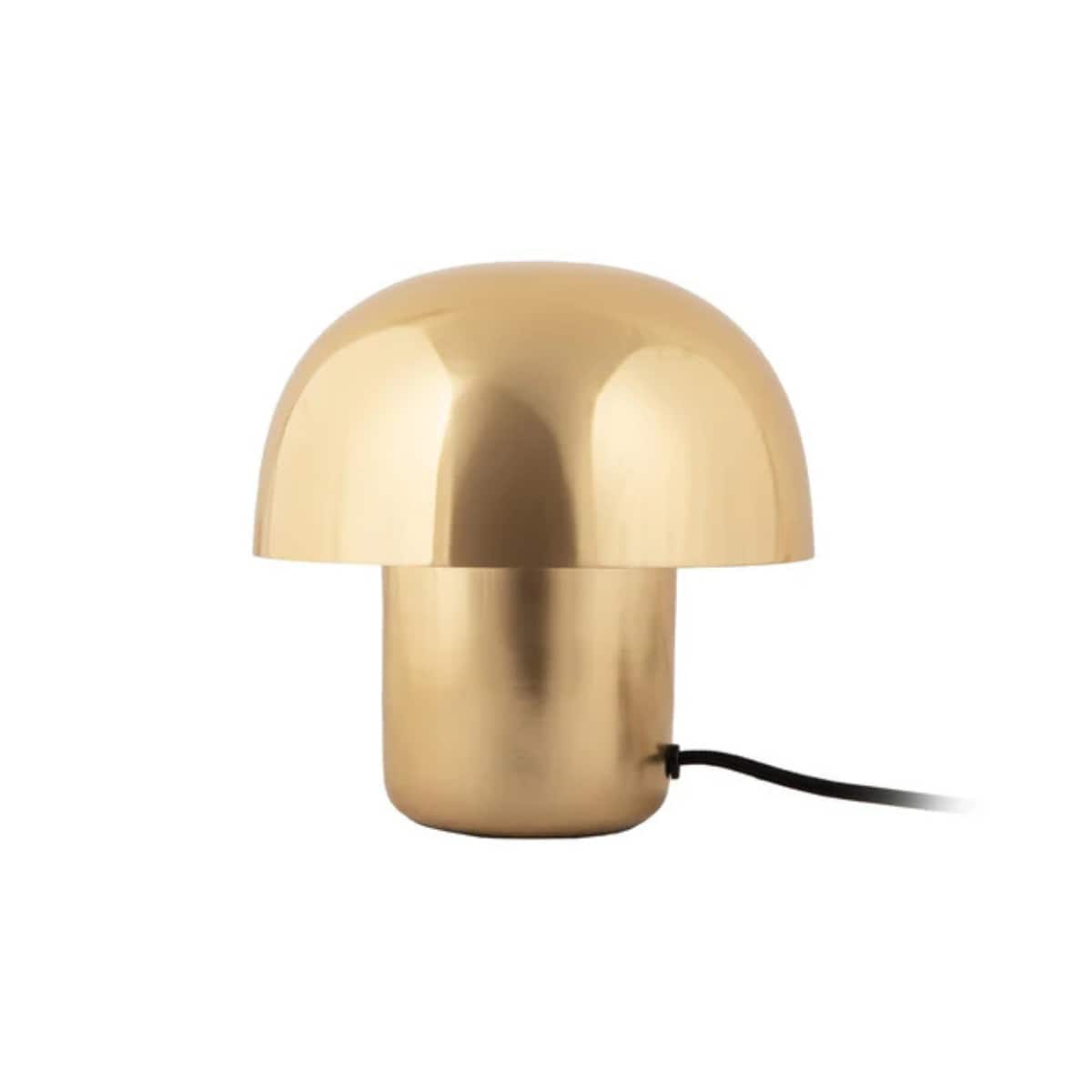 vtwonen shop - Leitmotiv tafellamp Fat Mushroom Mini - goud - Ø20cm Leitmotiv
