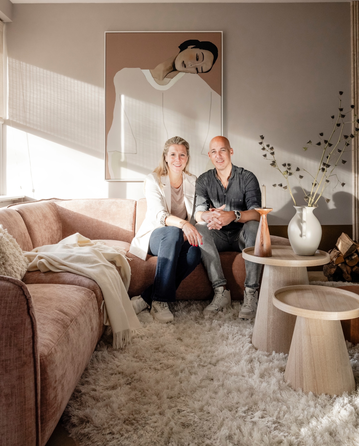 Weer verliefd op je huis aflevering 12 seizoen 21 2024, Marianne in Bakkum, bewoners Weer verliefd op je huis aflevering 12 seizoen 21 2024 | styling Marianne Luning | fotografie Sonja Velda