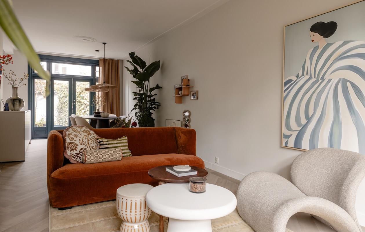 Weer verliefd op je huis aflevering 11 seizoen 21 2024, Eva in Delft Weer verliefd op je huis aflevering 11 seizoen 21 2024 | styling Eva van de Ven | fotografie Sonja Velda