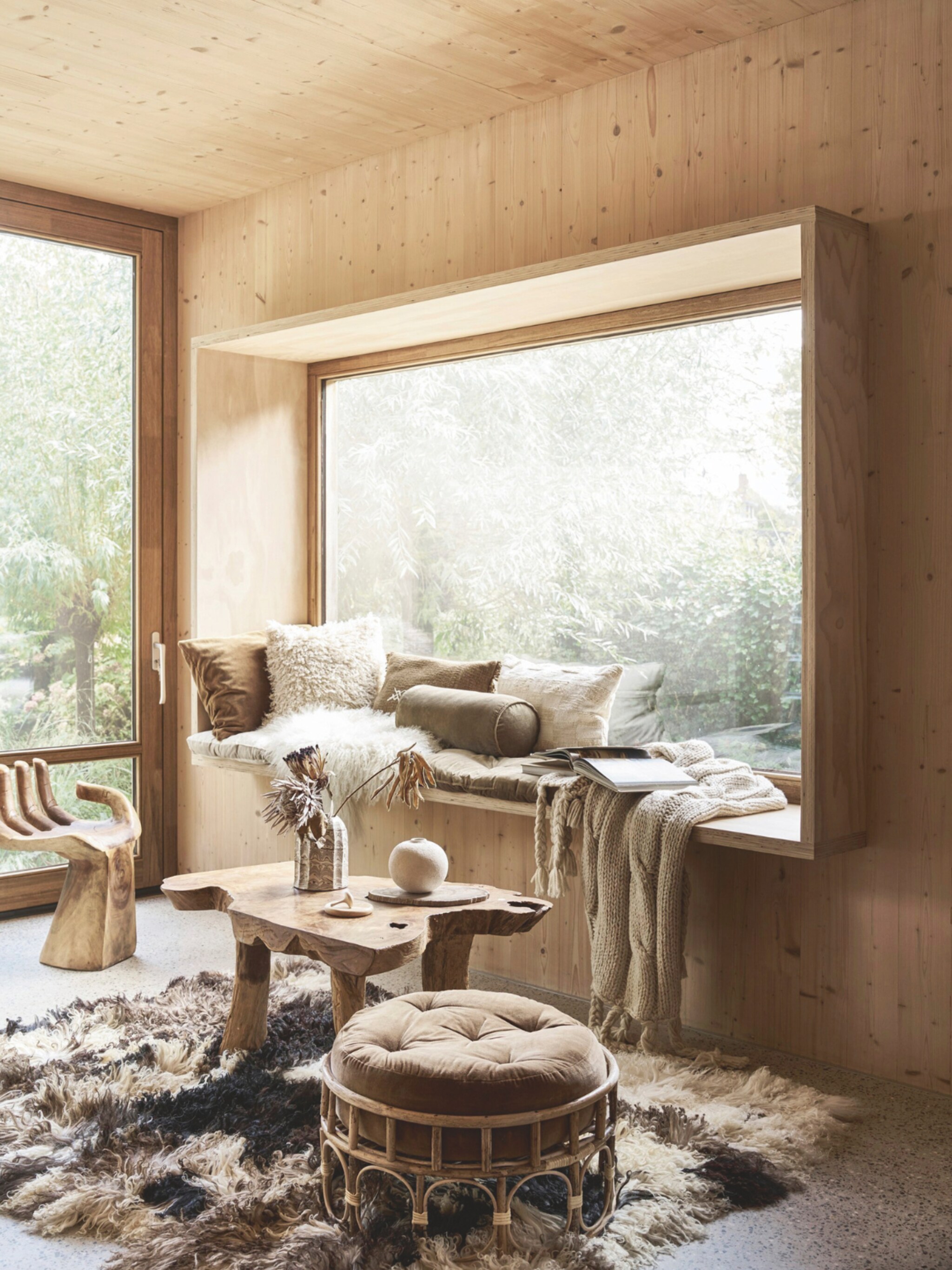 zo combineer je houtsoorten interieur