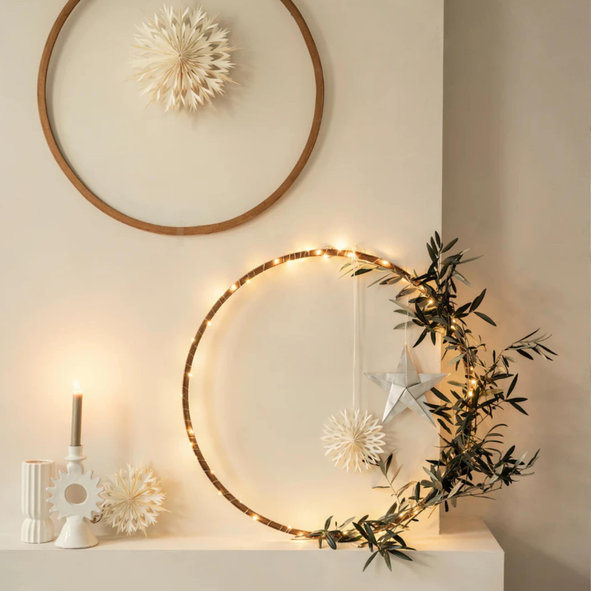 Van vintage ringen uit de kringloop naar feestelijke kerstversiering