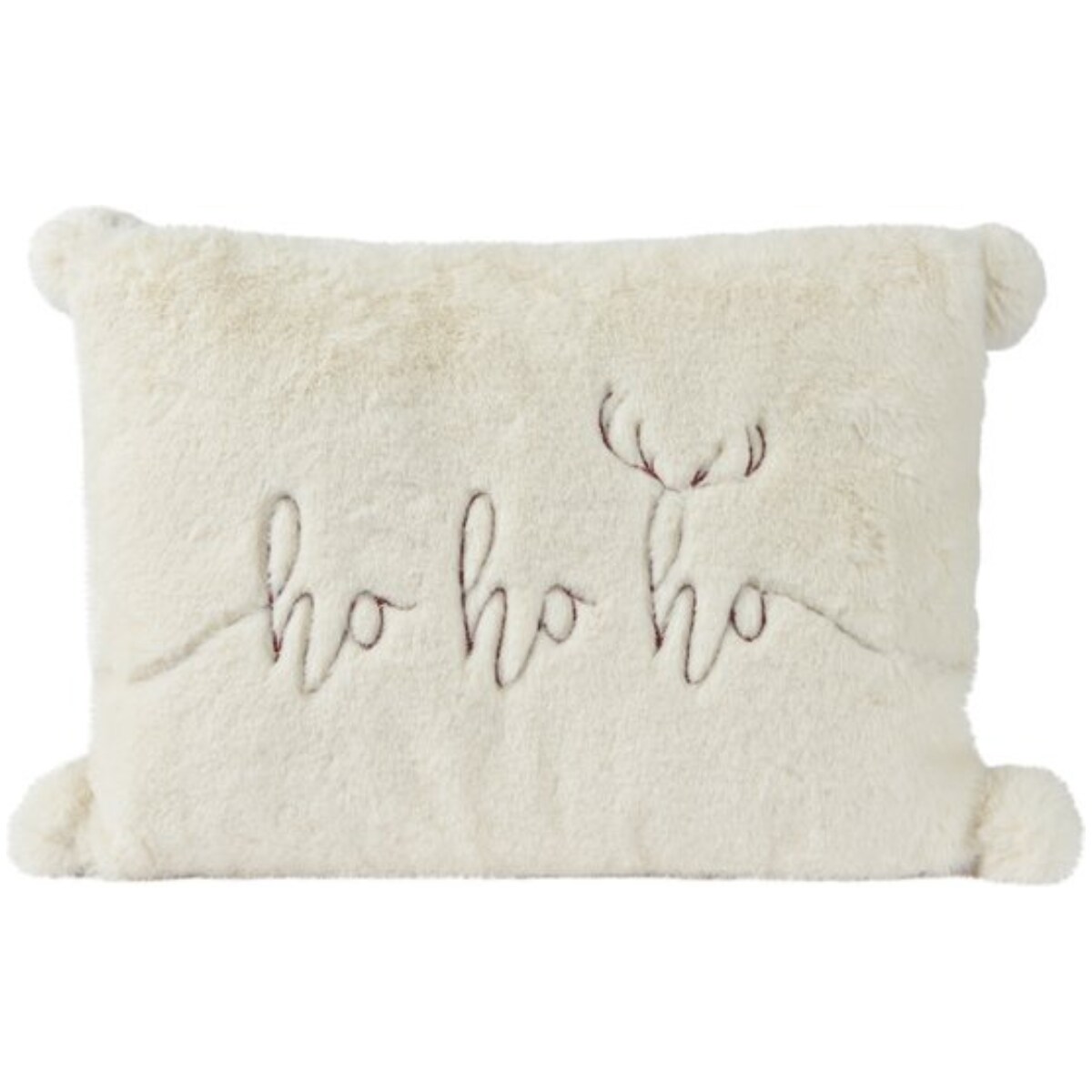 Decoris - Kussen Kerst HoHoHo 30x40x10 Decoris