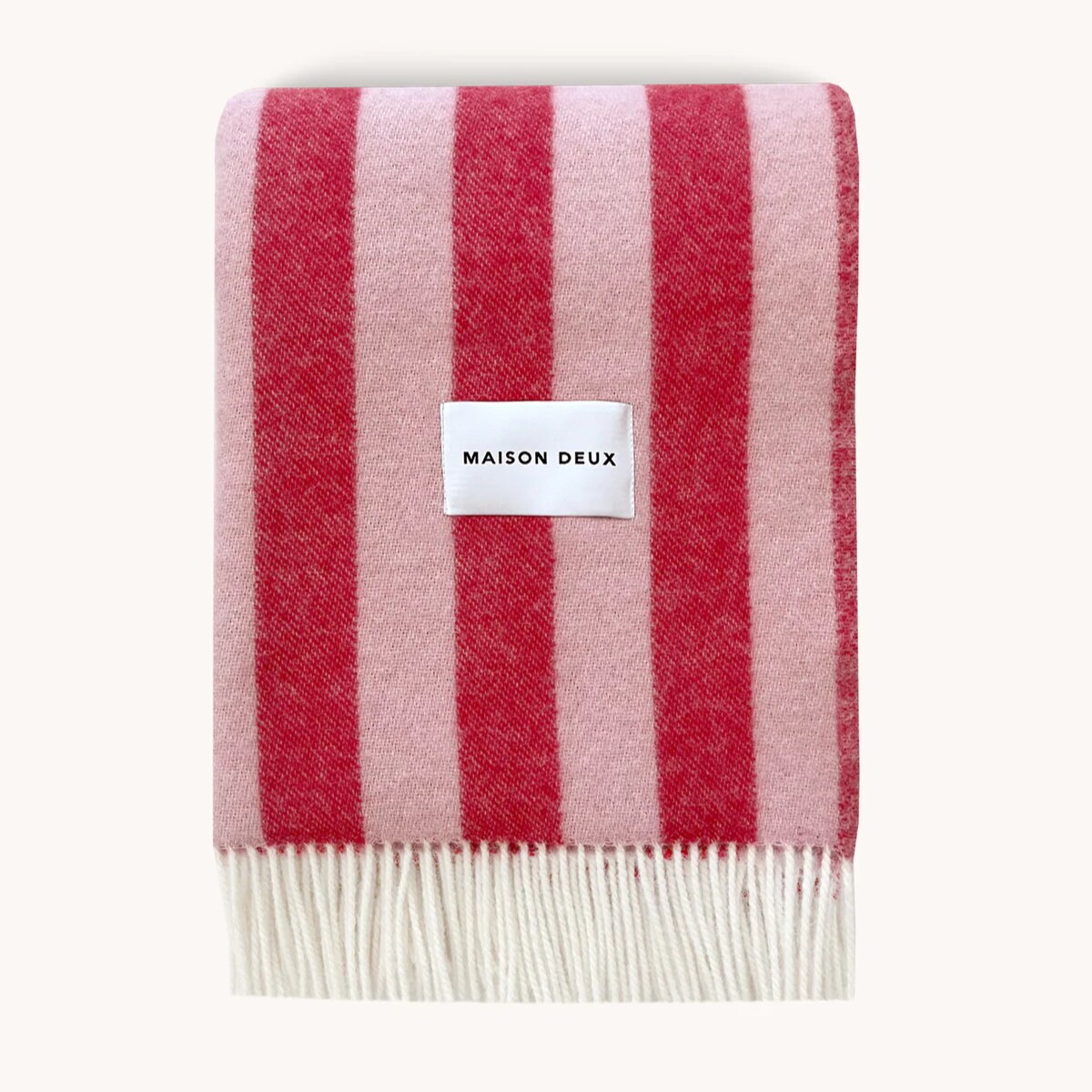 Candy Wrap Plaid Roze Kers Maison deux