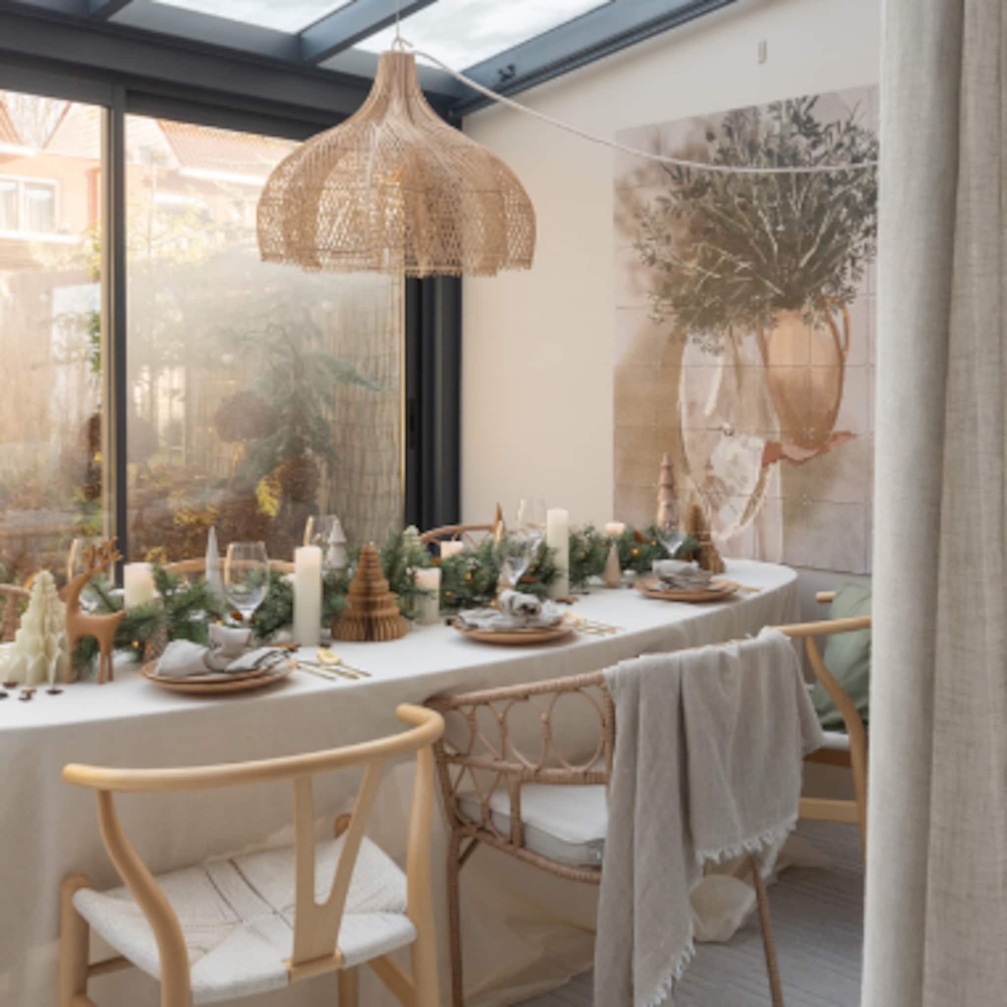 Kersttafelstyling