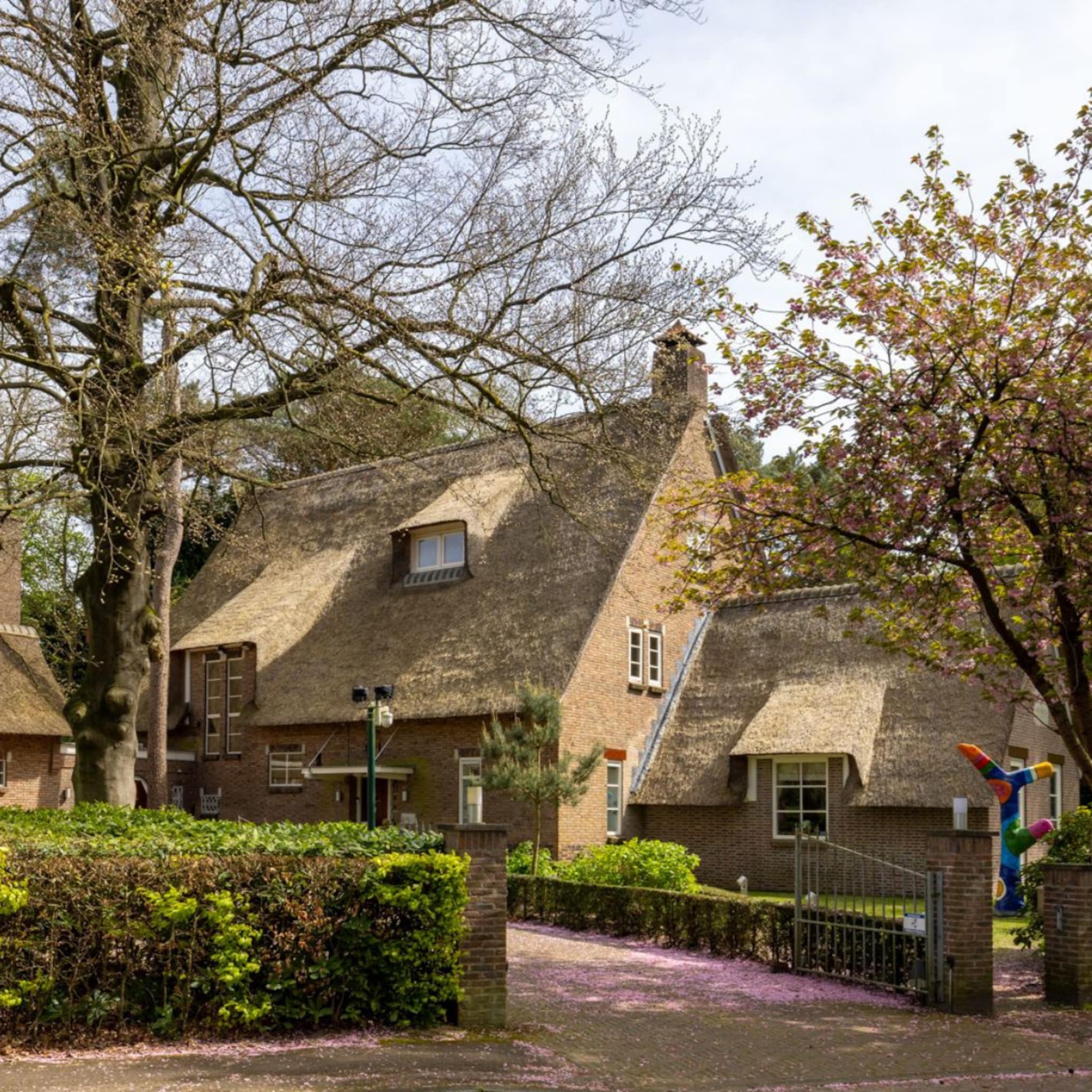 Rietgedekt landhuis in Breda