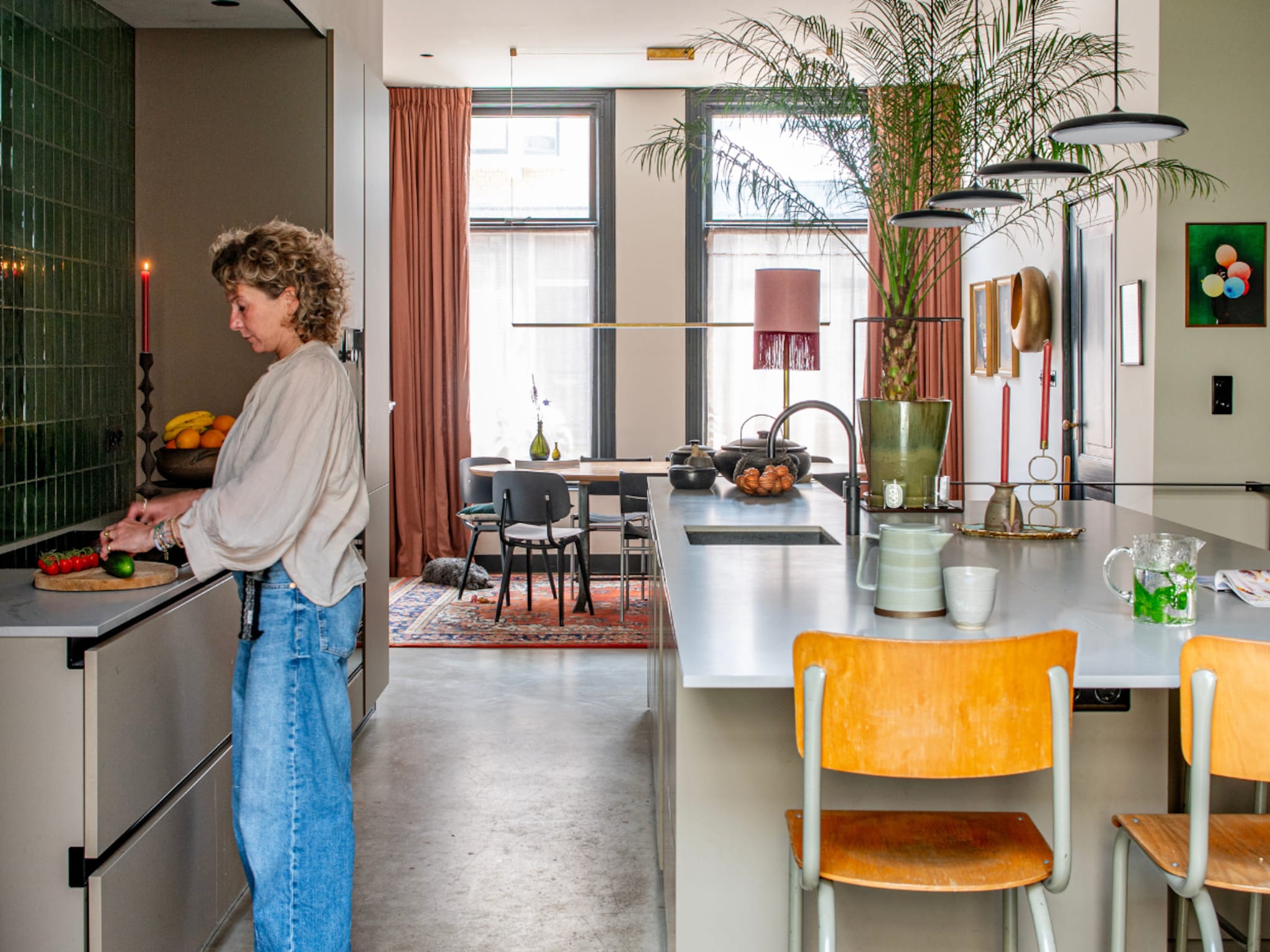 binnenkijken in een herenhuis uit 1910